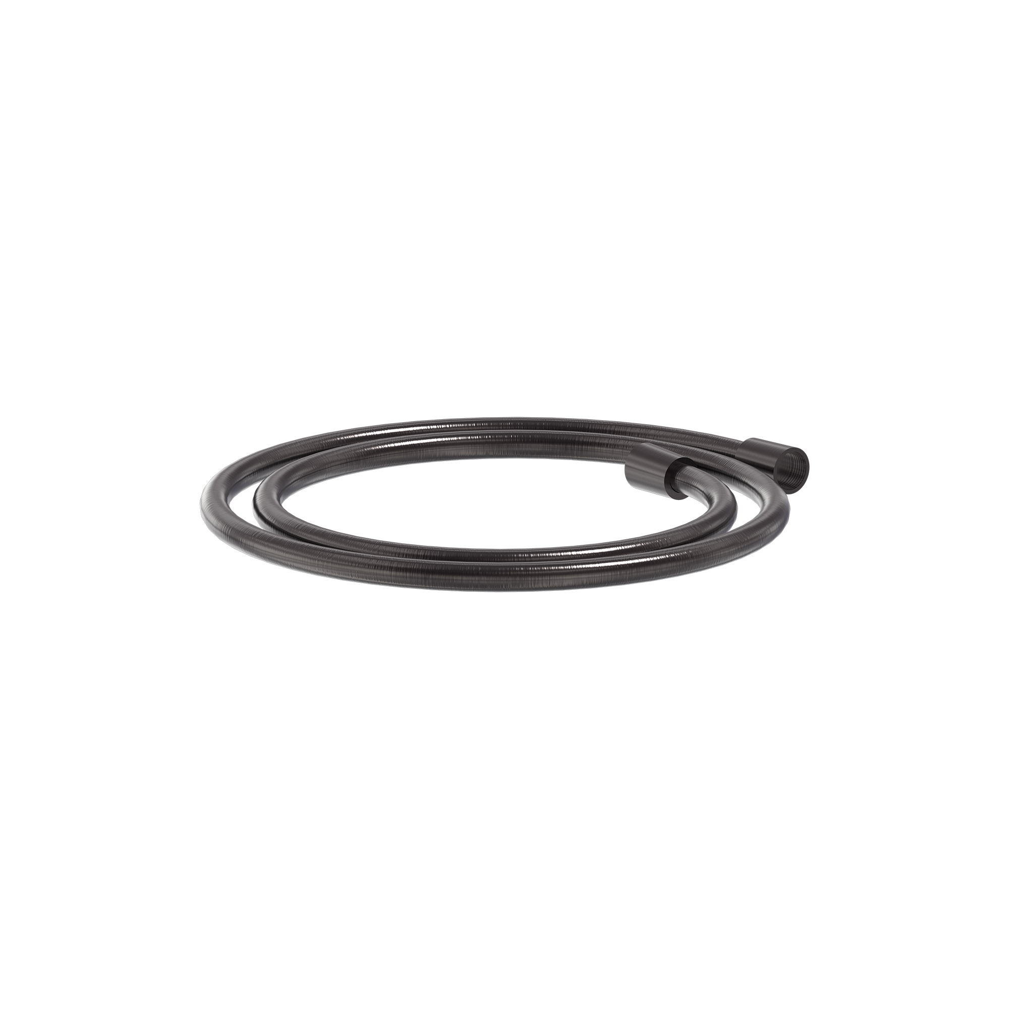 MAY Doucheslang smooth 150cm 6804156 Geborsteld carbon black PVD