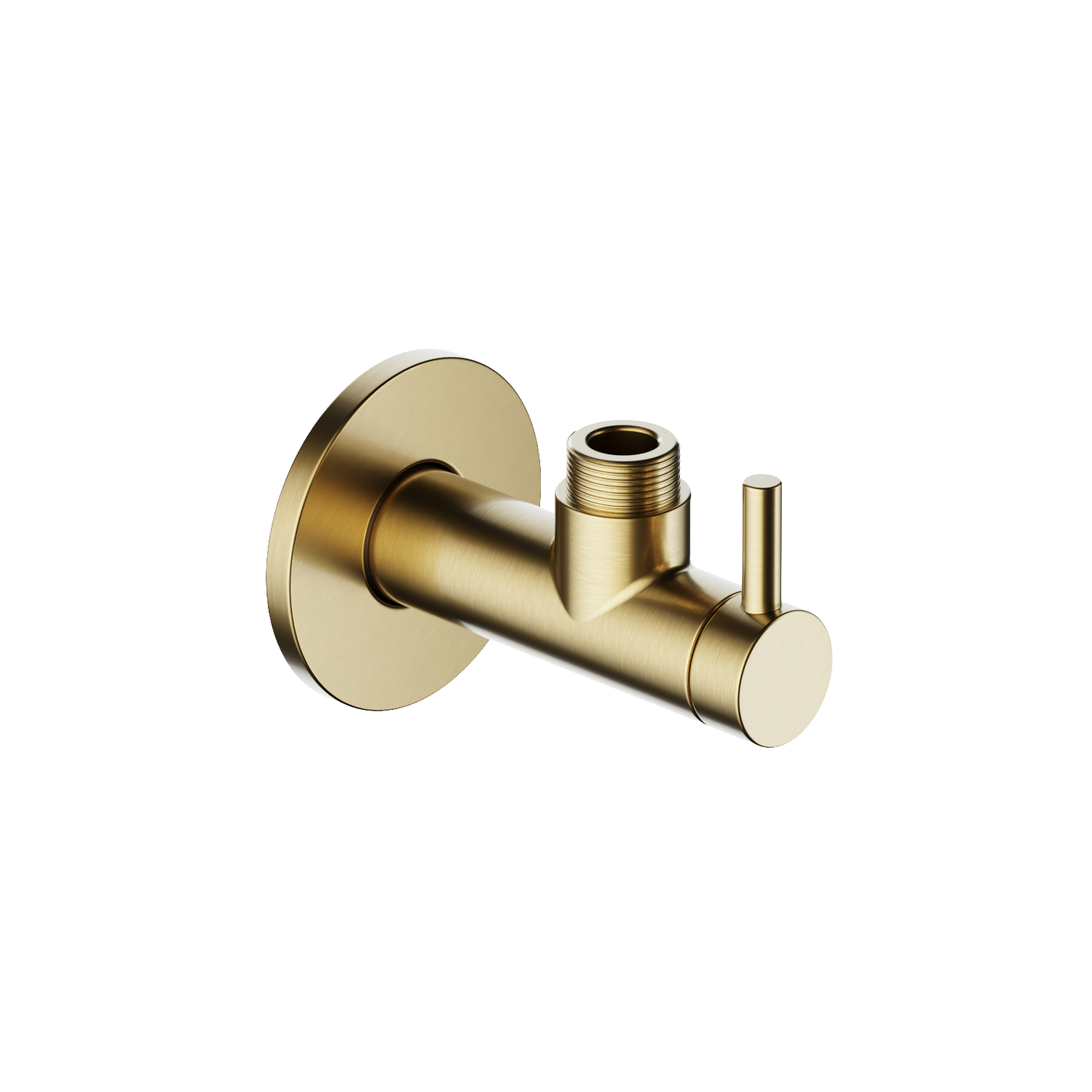 Hotbath Cobber hoekstopkraan P2002BBP Geborsteld Messing PVD