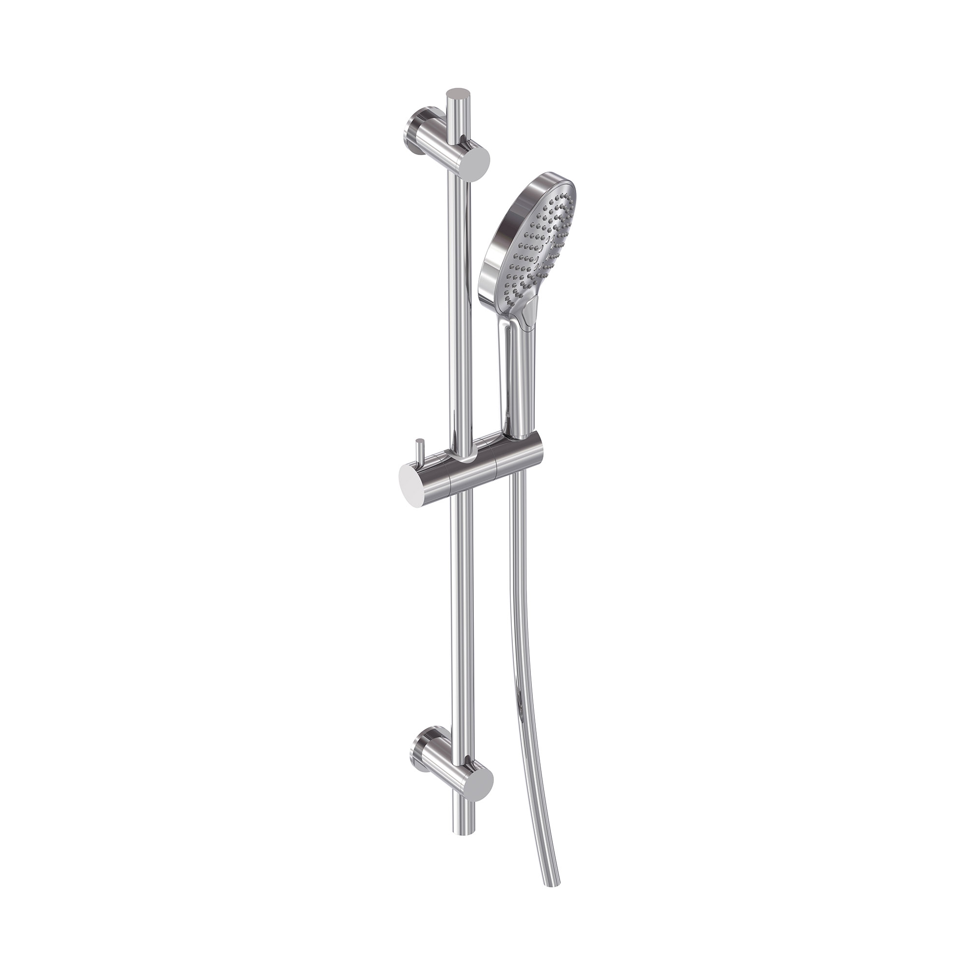 MAY Glijstangset met 3-standen handdouche doucheslang en glijstang 70cm 6804051 Chroom