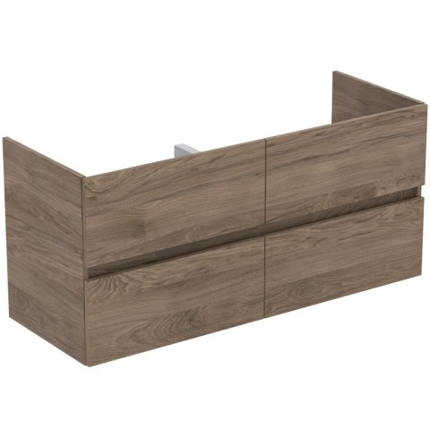 Tiempo wastafelmeubel 120x44 4 laden R0267Y9  Flint Hickory