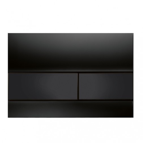 TECEsquare bedieningsplaat 9240809  -  Glas zwart toets Zwart