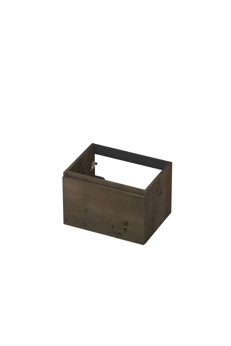 INK Fineer onderkast 1L gr.loos houten keerlijst fineer 1221204 Charcoal H400xB600xD450