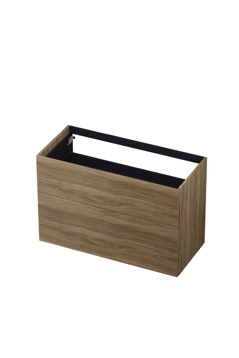 INK P2O onderkast 2 laden push to 1259124 Zuiver eiken H650xB1000xD450