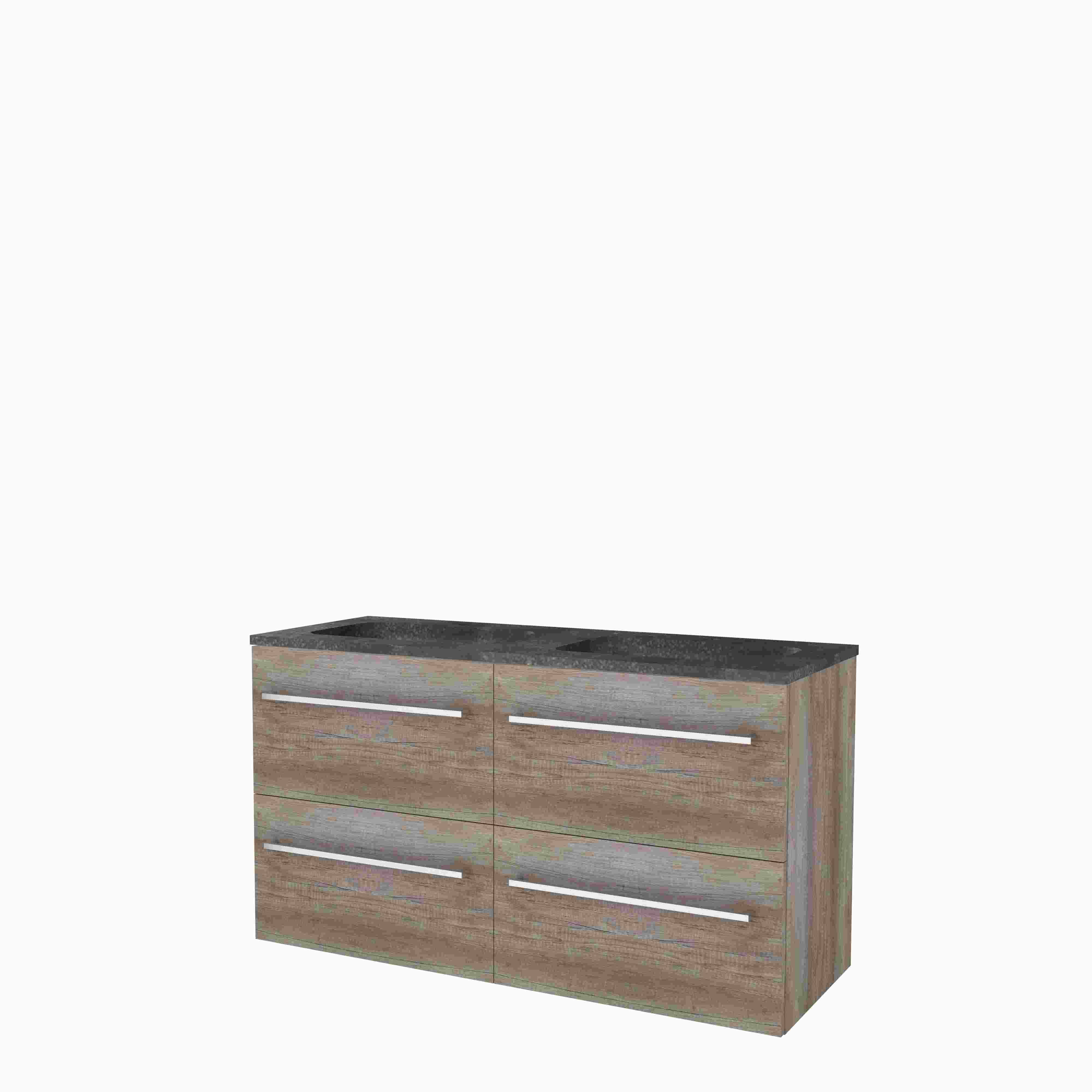 Basic Start 46 onderk. m. gr. incl. 4 la + hardst. wast. incl. 2 krgt. B1200xD460 Scotch Oak / 1813239