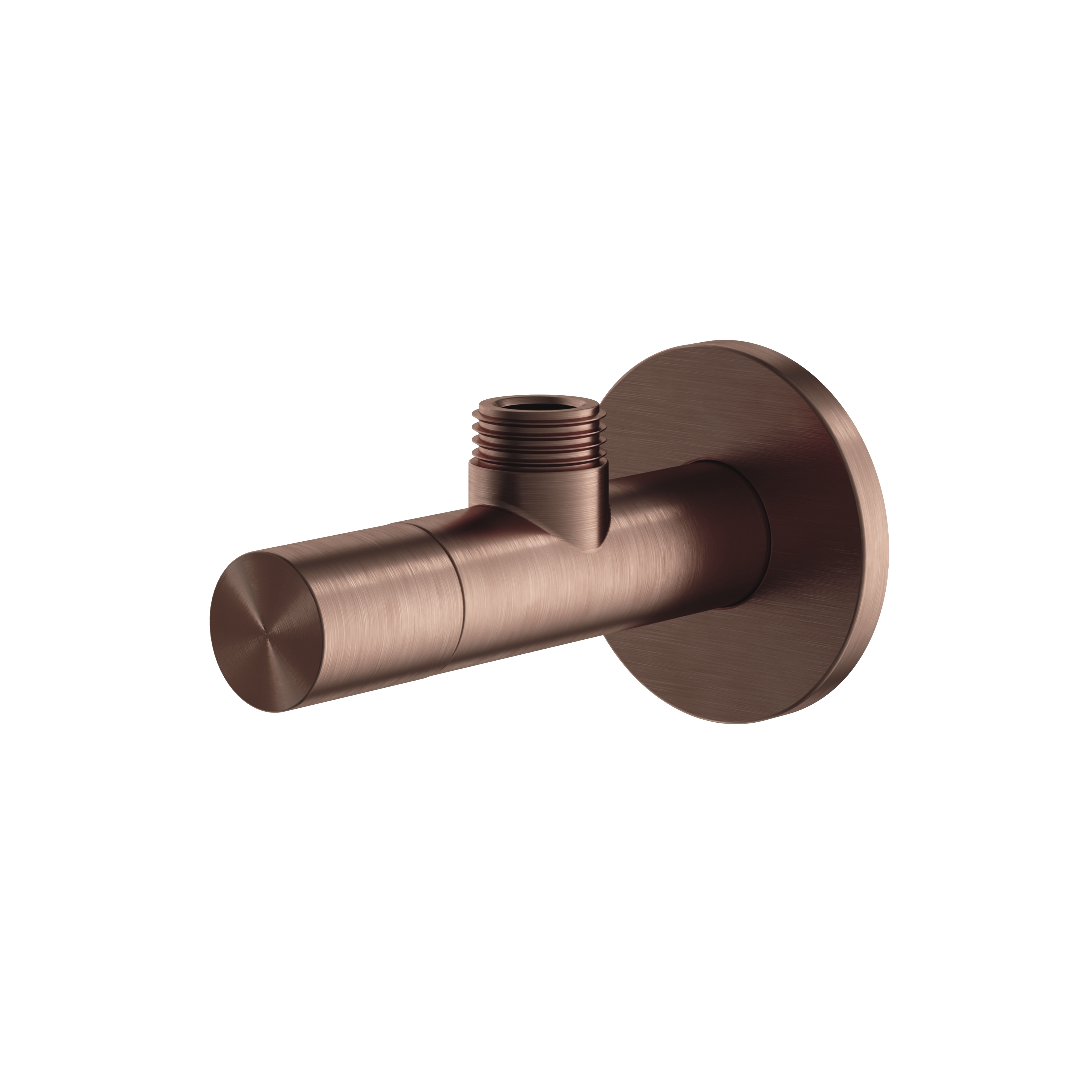 Hotbath Archie Hoekstopkraan rond met filter 1/2 AR2002BCP Geborsteld Koper PVD
