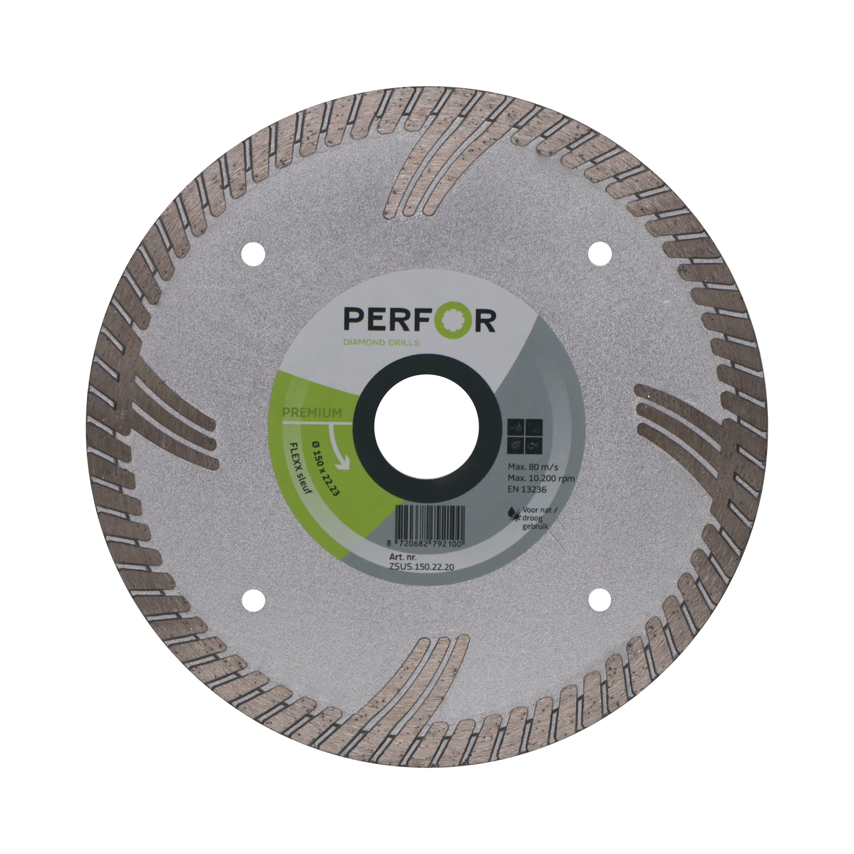 Zaagblad FLEXX sleuf 150 asgat 22.23 ZSUS.150.22.20