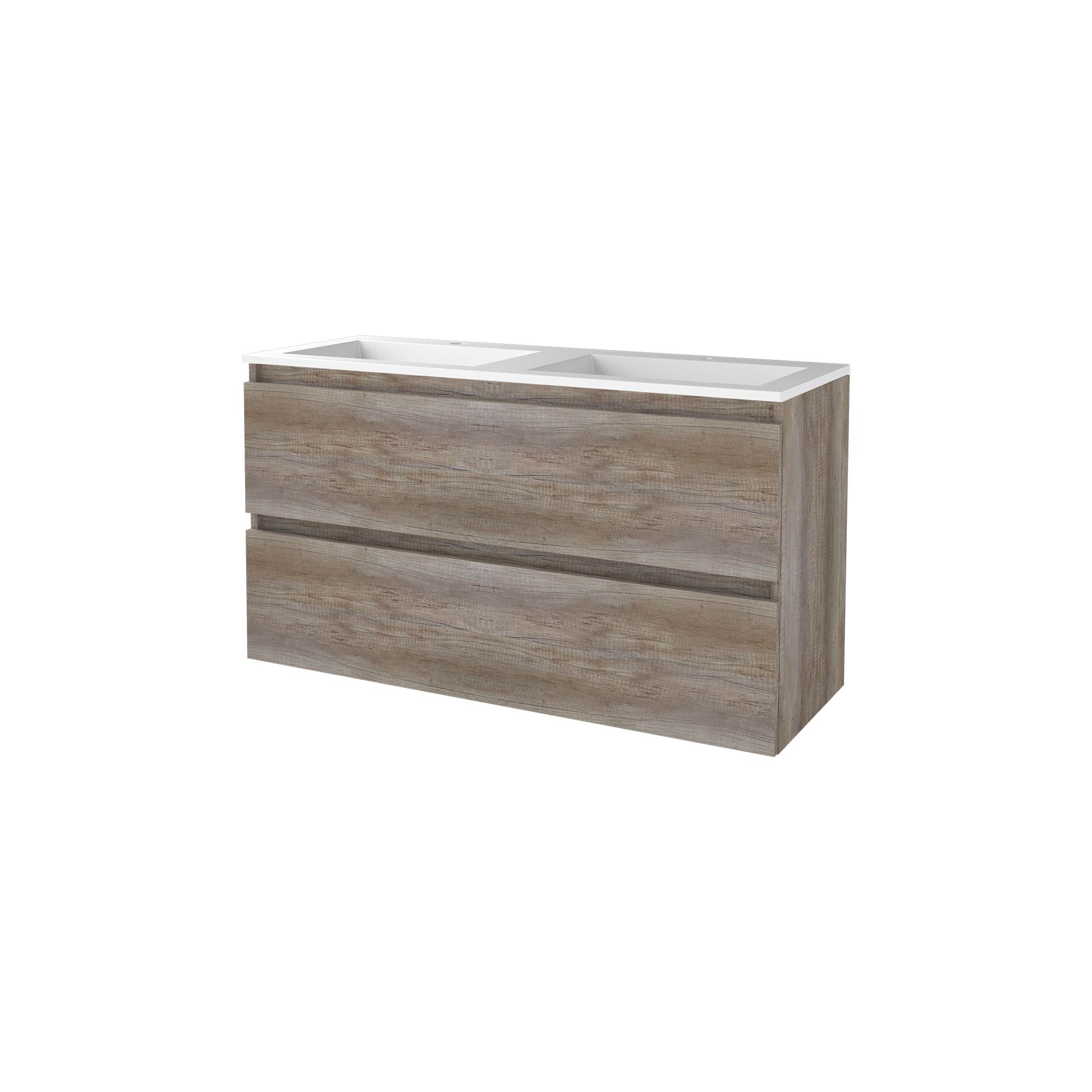 Basic Start 46 set 120x46cm greepl. 2 la Acryl wast. 2 krgt S46GL1202A2SO Scotch Oak