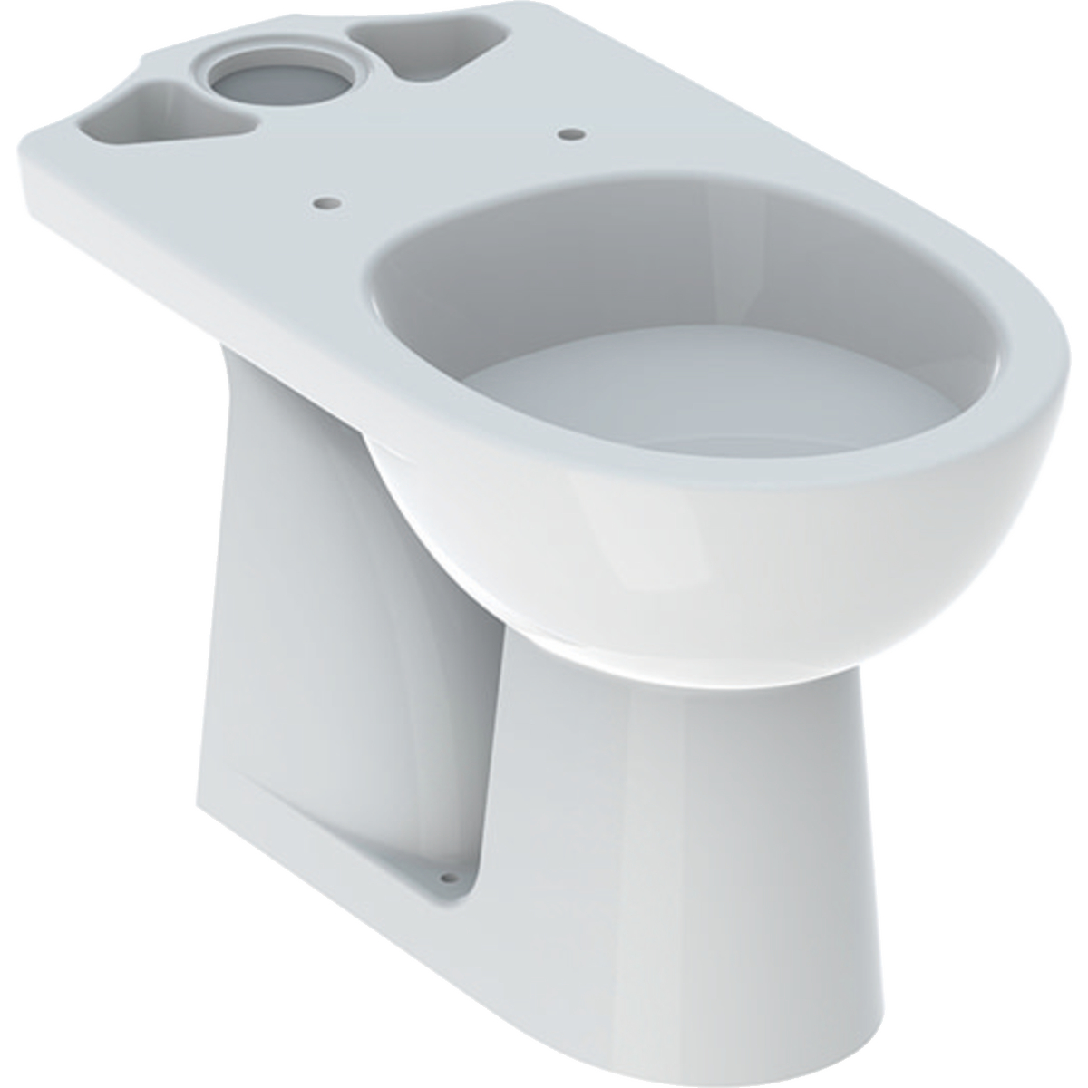 Geberit Renova duocloset diepspoel afvoer verticaal 66.5cm 203821600 Wit KeraTect