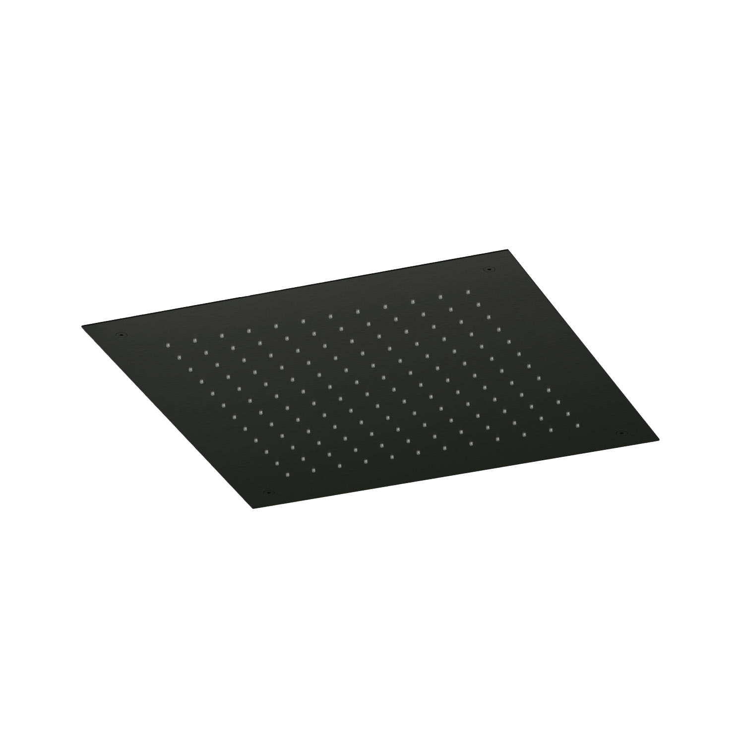 Hotbath Mate inbouw hoofdd. 50x50 cm M111MBP Mat Zwart PVD