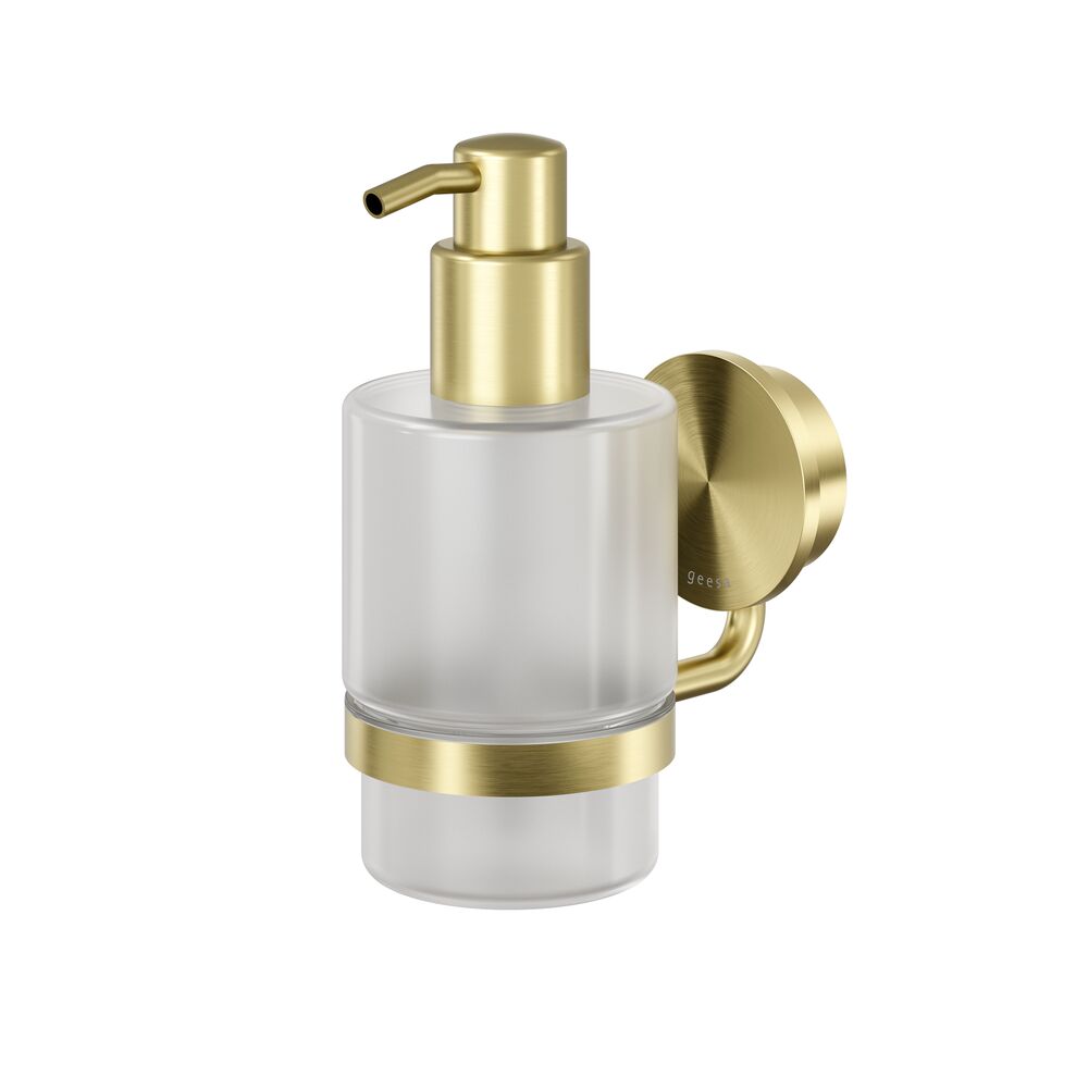 Geesa Opal zeepdispenser 200 ml 917216-07 geborsteld goud