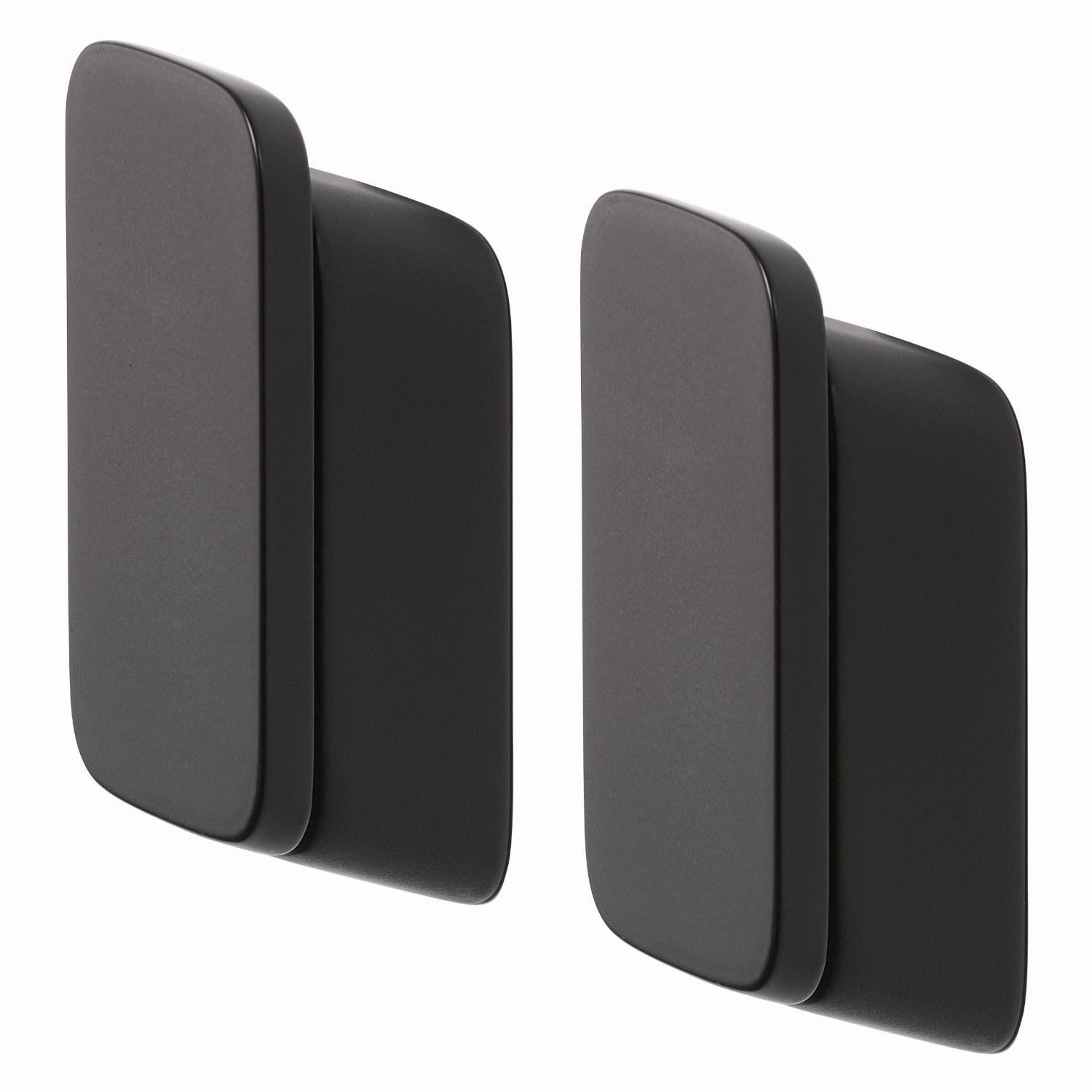Geesa Shift handdoekhaak medium zwart (set van 2) 919915-06