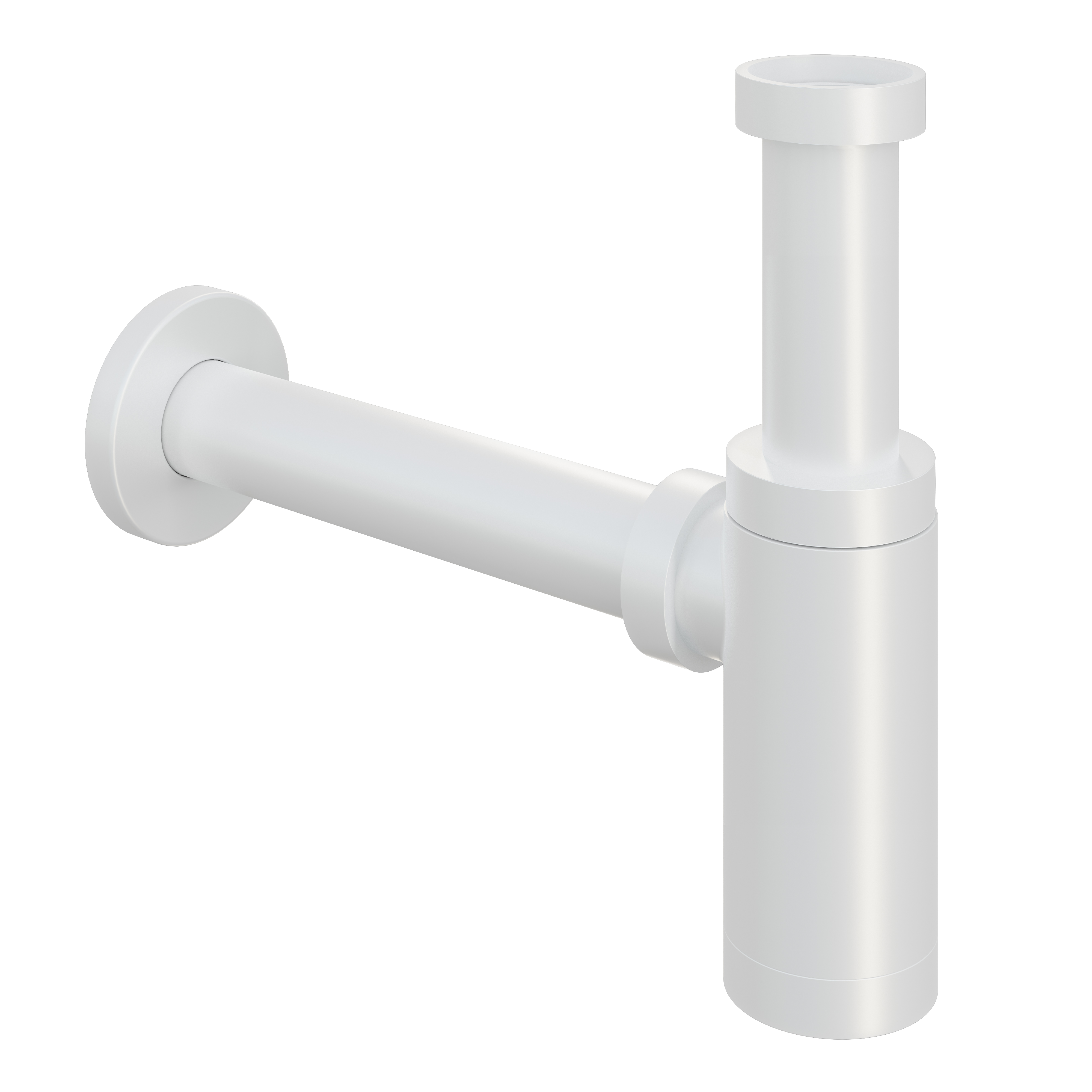 Hotbath Cobber wastafelsifon P035WH Mat wit