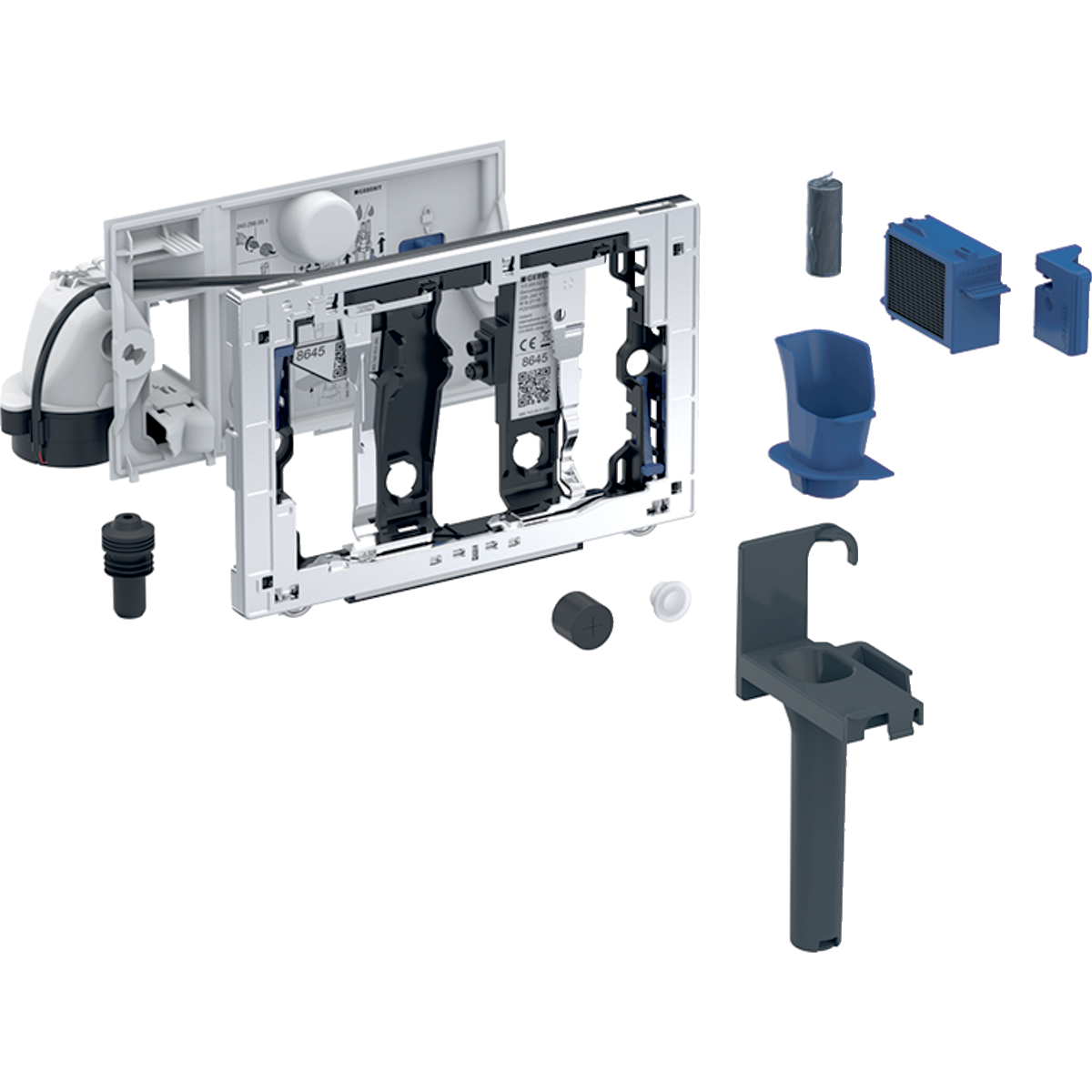 Geberit DuoFresh moduul automatisch DuoFresh stick Sigma 12cm 115.050.21.2 chroom - excl. 115.335.00.1