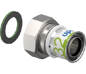 Uponor S-Press Plus pers-schroefverbinding 32mm x 1 1/4  (1070610)