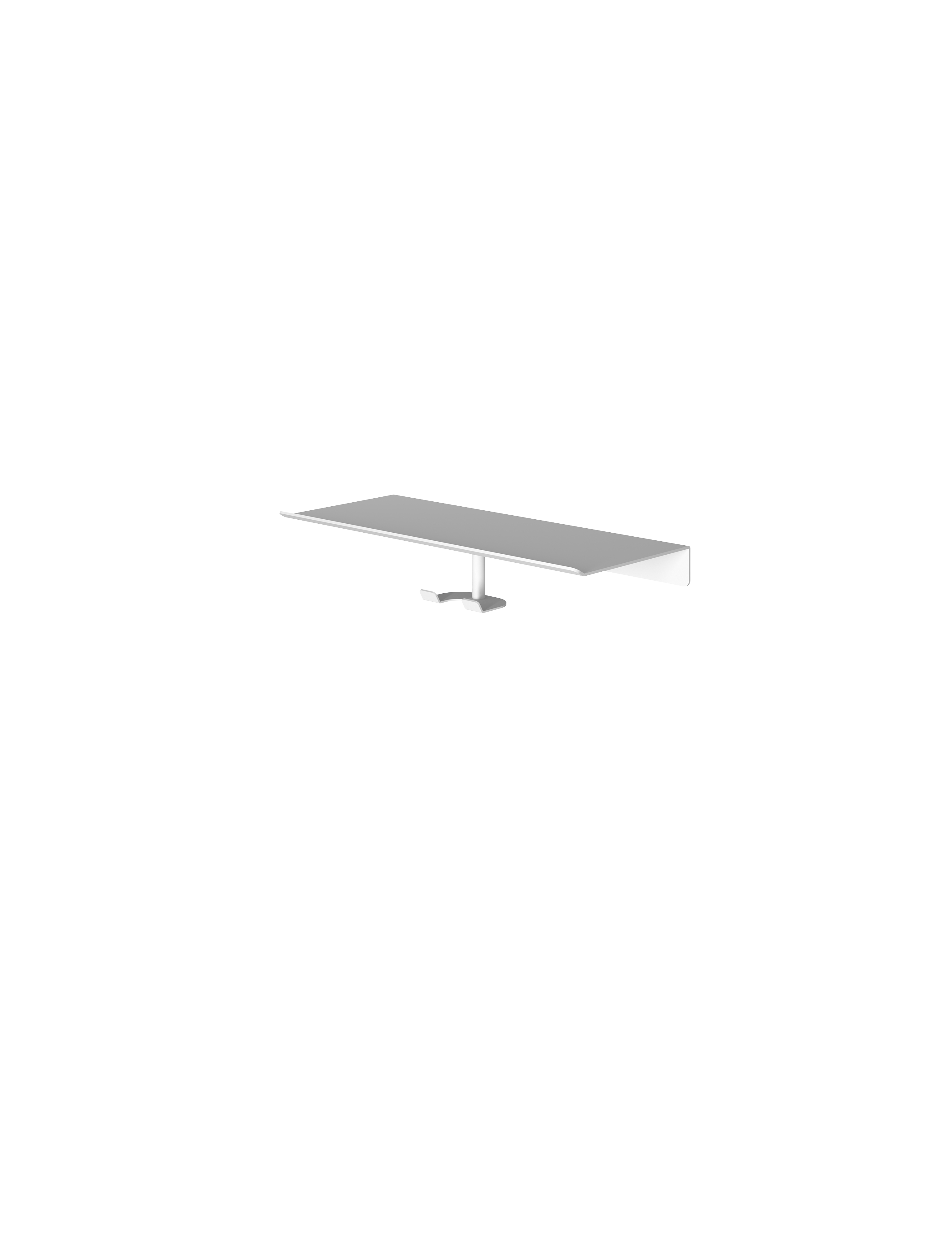 Hotbath More haak voor wisser voor planchet serie SHA06WH Mat wit