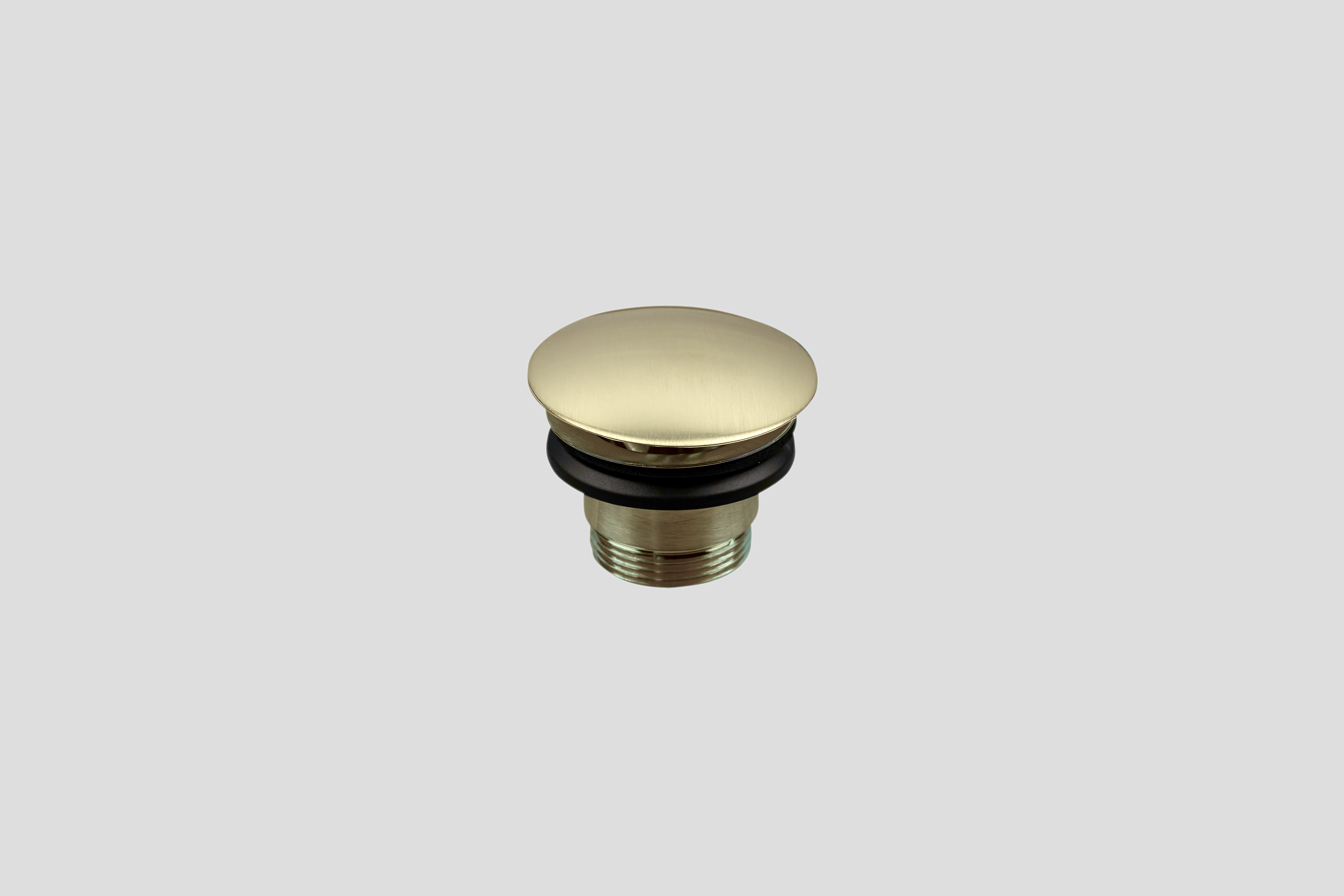 Lagoo Garda Always open plug m. schroef G6118PG Brushed Champagne PVD