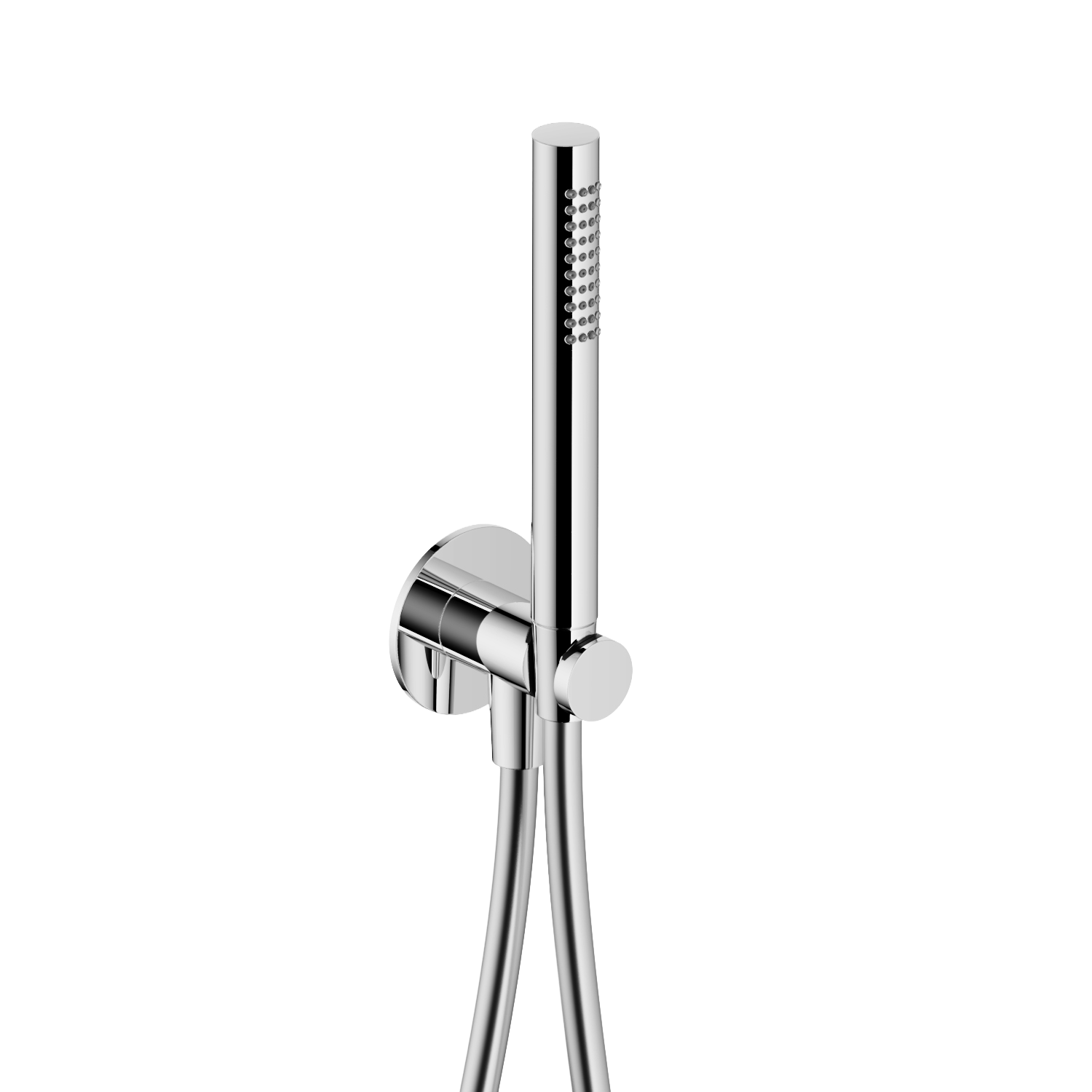 Hotbath Ace handd. m. wandsteun + uitlaat en doucheslang 150cm AC440CR Chroom