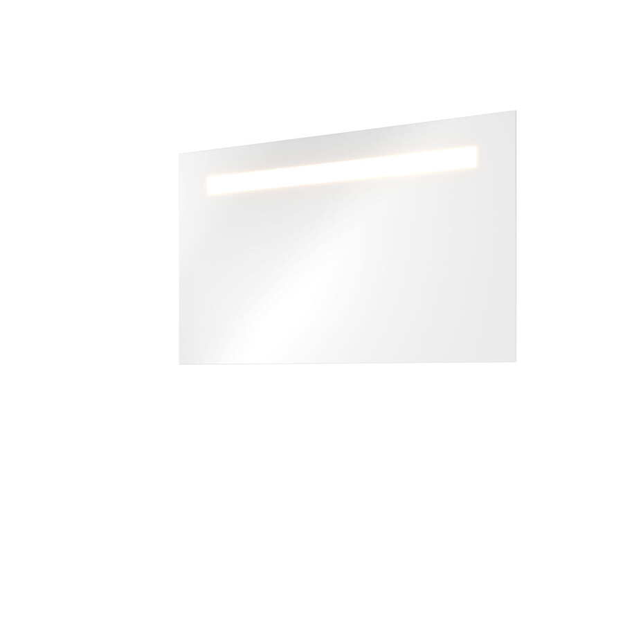Basic spiegel op alu frame met geint. LED verl. 8408240 H600xB1000xD30