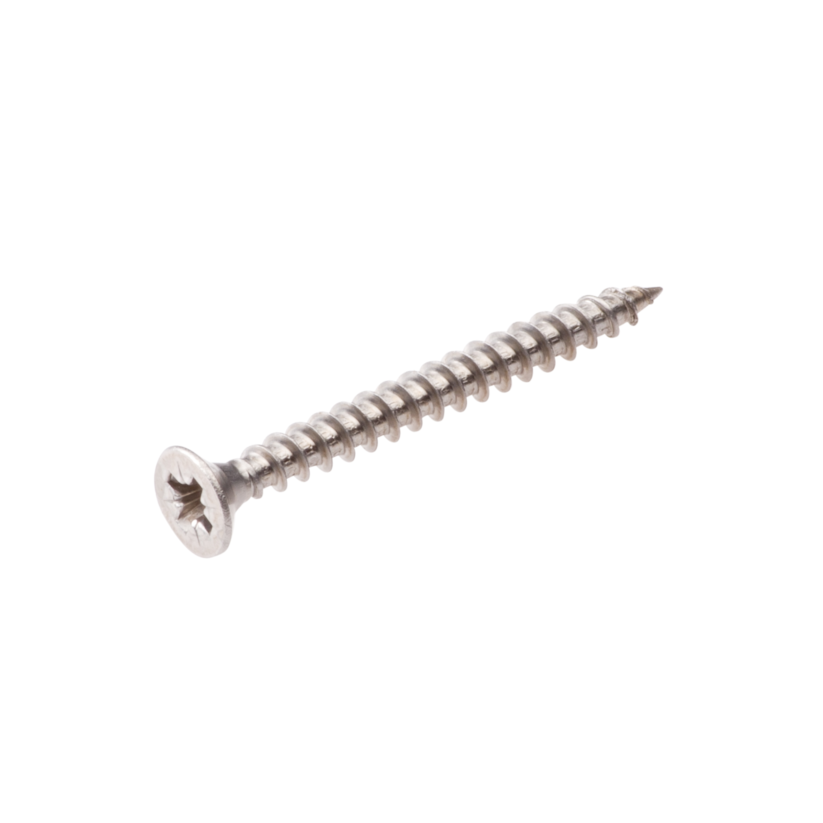 RVS Spaanplaatschroef PK.PZ. 5.0X60 Verpakking a 200 stuks