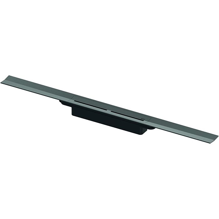 TECE drainprofile doucheprofiel 800 mm rvs geborsteld zwart chroom 670801