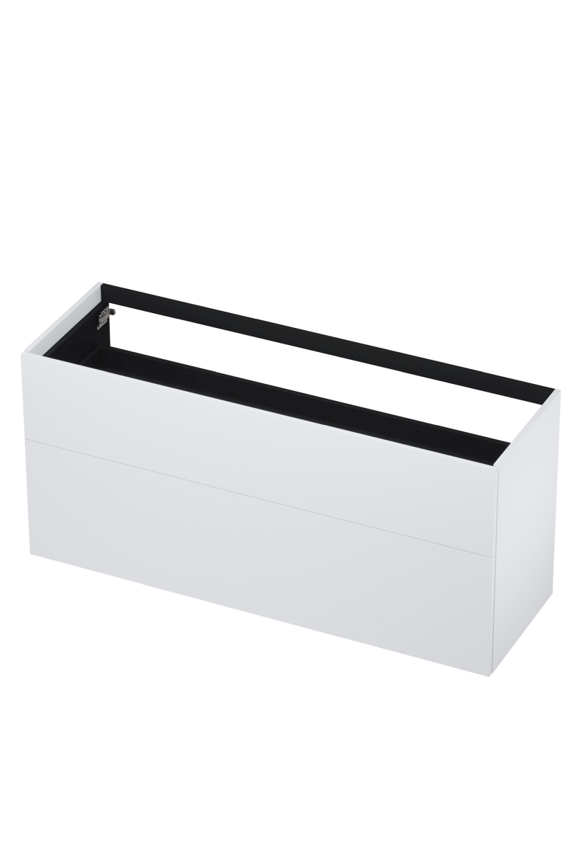 INK onderk. 2 laden push to open 65cm gelakt 1259305 Mat wit H650xB1400xD450