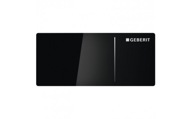 Geberit inbouwdrukker Sigma70 res. 12cm 115.630.SJ.1 glas zwart