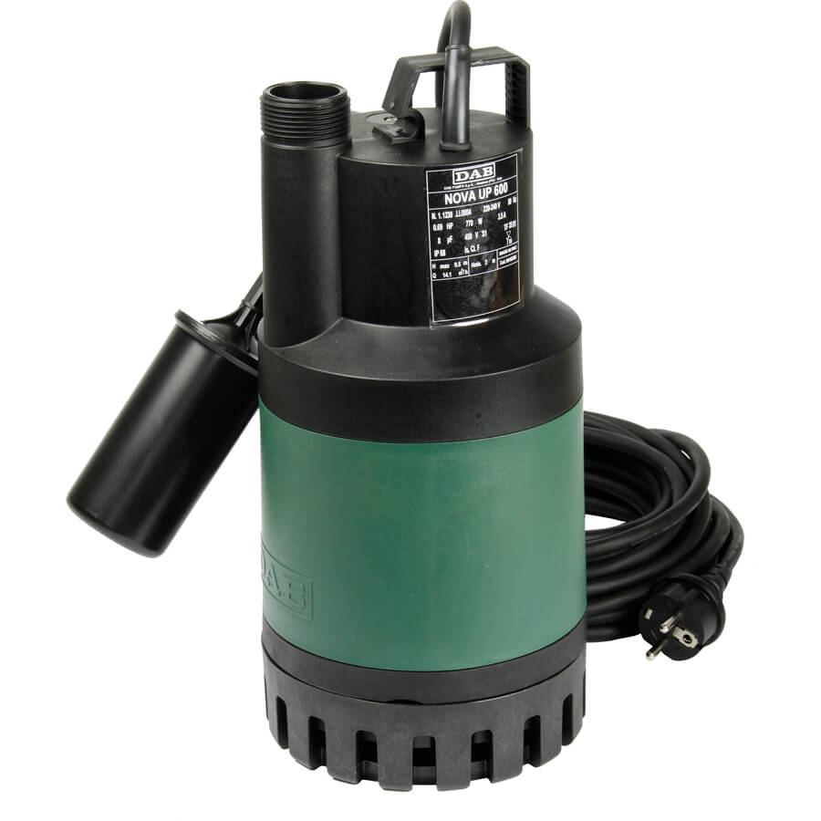 Dompelpompen vlakzuigend NOVA UP 180 M N-A 60160026