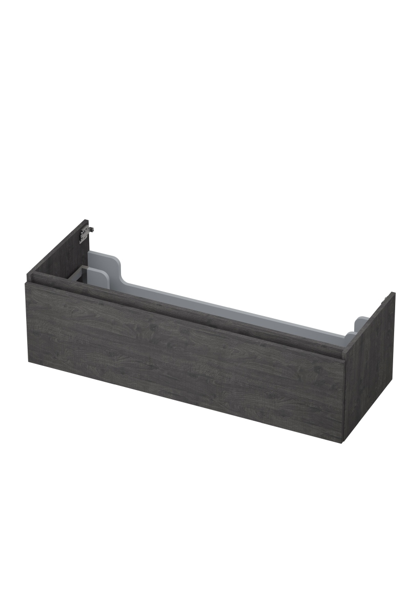 INK onderkast 1 lade gr.loos m. houten keerlijst 1257556 Oergrijs H350xB1200xD450