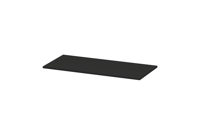 INK Topdeck 45 Afdekplaat t.b.v. onderk. gelakt 1240266 Mat zwart H20xB1000xD450