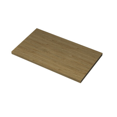 Proline Top afdekplaat dekor 1228412 Ideal oak H32xB800xD460