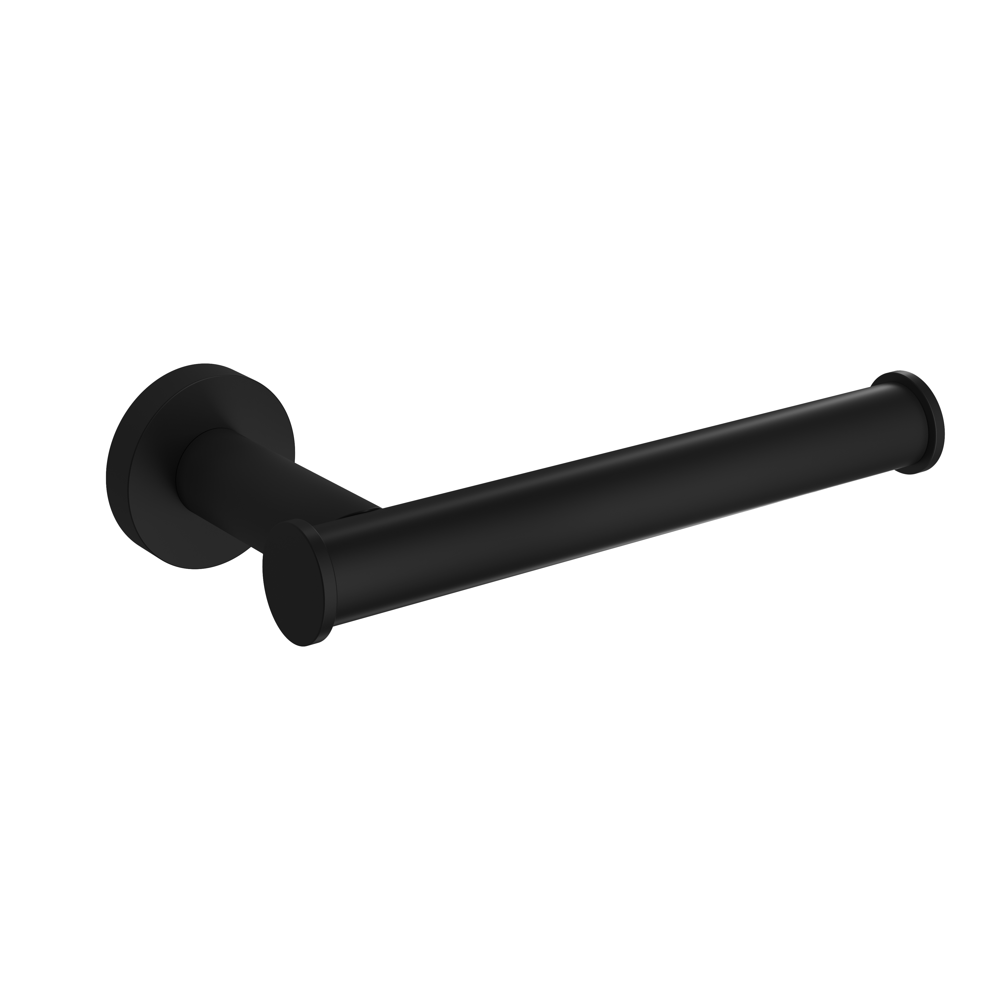 Hotbath More toiletrolhouder BAA04MBP Geborsteld zwart PVD