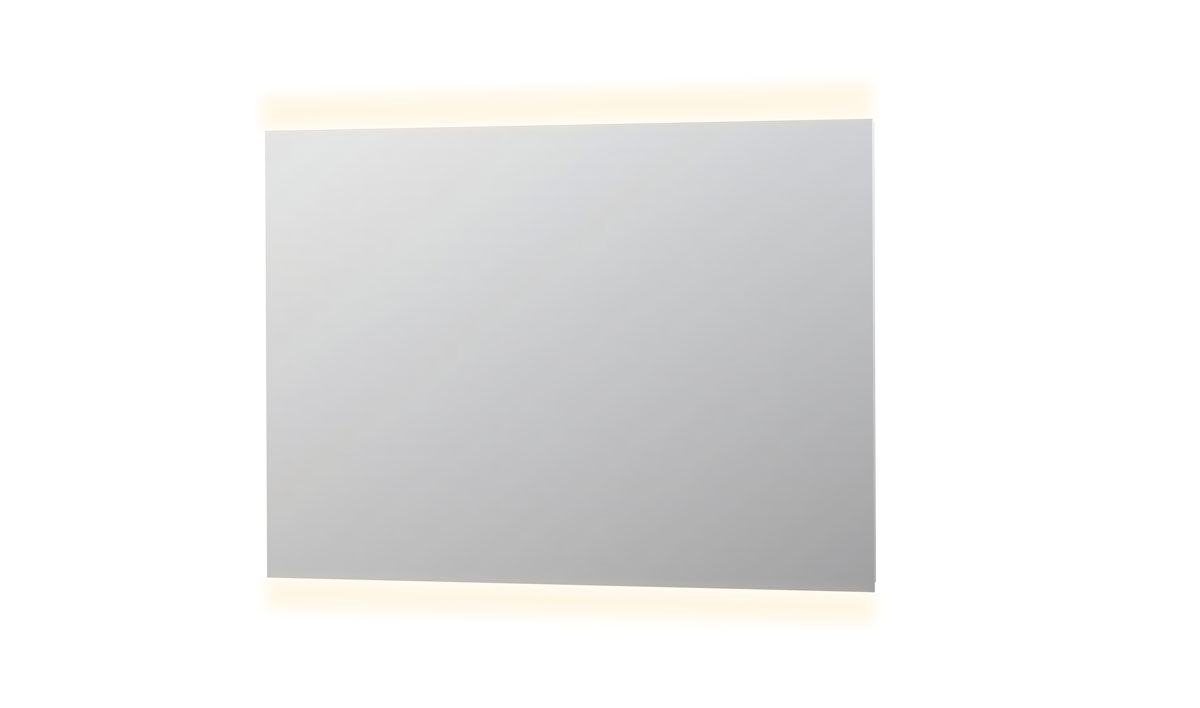 INK SP4 spiegel op alu kader met LED verl. onder/boven en sensor schak. 8407950 Alu H800xB1200xD40