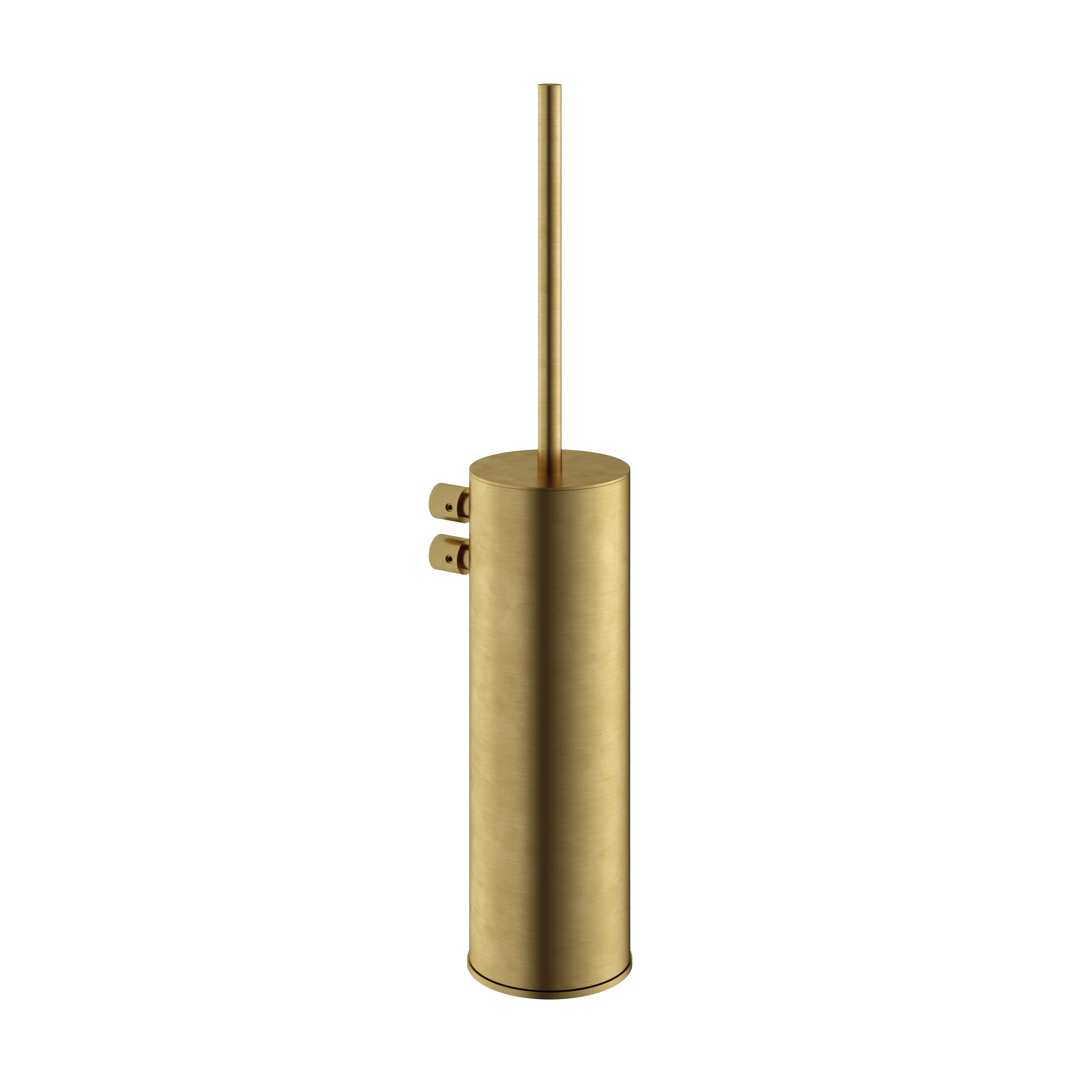 Hotbath Archie WC-borstelgarnituur wandmodel ARA11BBP Geborsteld Messing PVD