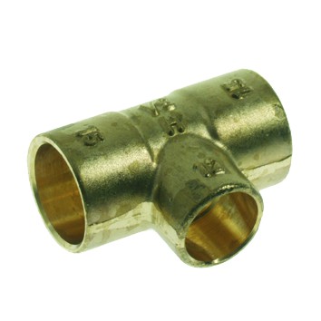 Messing soldeer T stuk 15x12x15 0430320