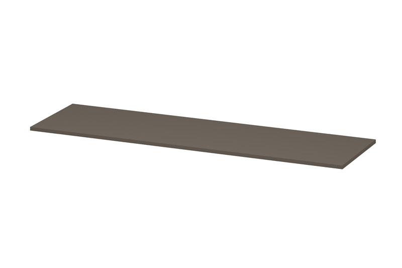 INK Topdeck 45 Afdekplaat t.b.v. onderk. gelakt 1240215 Mat taupe H20xB1600xD450
