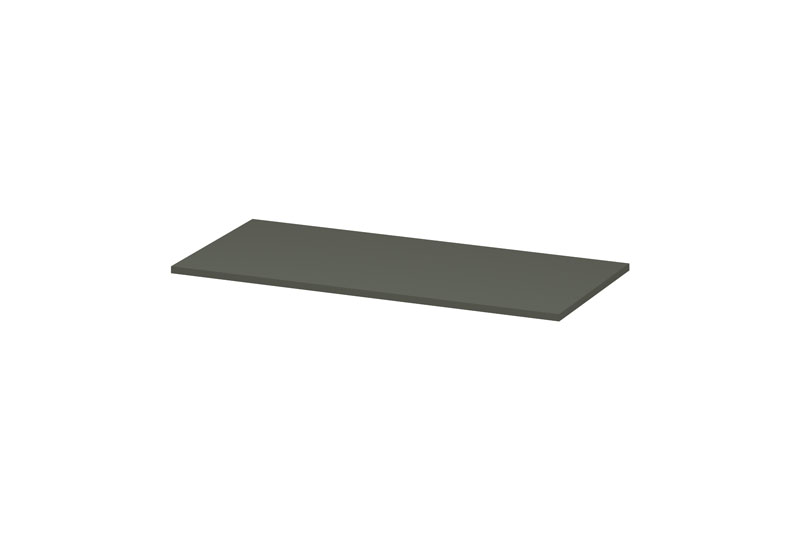 INK Topdeck 45 Afdekplaat t.b.v. onderkast gelakt 1240267 mat beton groen H20xB1000xD450