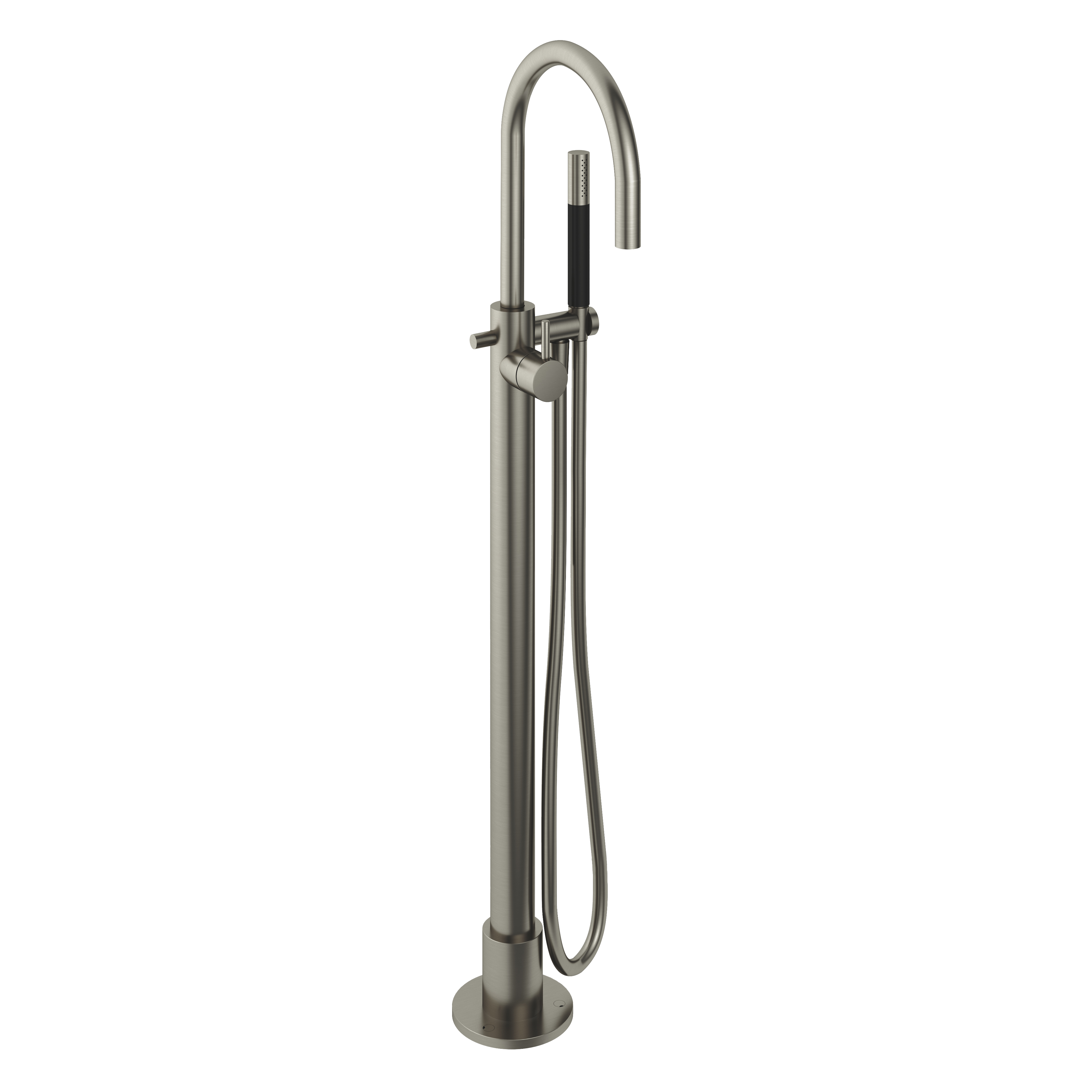 Hotbath Cobber badmengkraan vloermontage CB187EXTGN Geborsteld nikkel