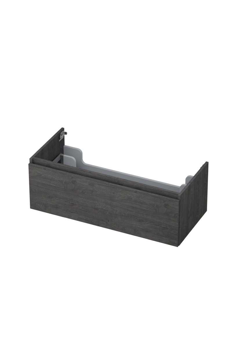 INK onderkast 1 lade gr.loos m. houten keerlijst 1257546 Oergrijs H350xB1000xD450
