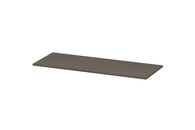 INK Topdeck 45 Afdekplaat t.b.v. onderk. gelakt 1240275 Mat taupe H20xB1200xD450