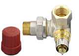 Danfoss afsl.voorinst.m/standaard inb.l. RA-N 15 013G0234 1/2 dubbel haaks links