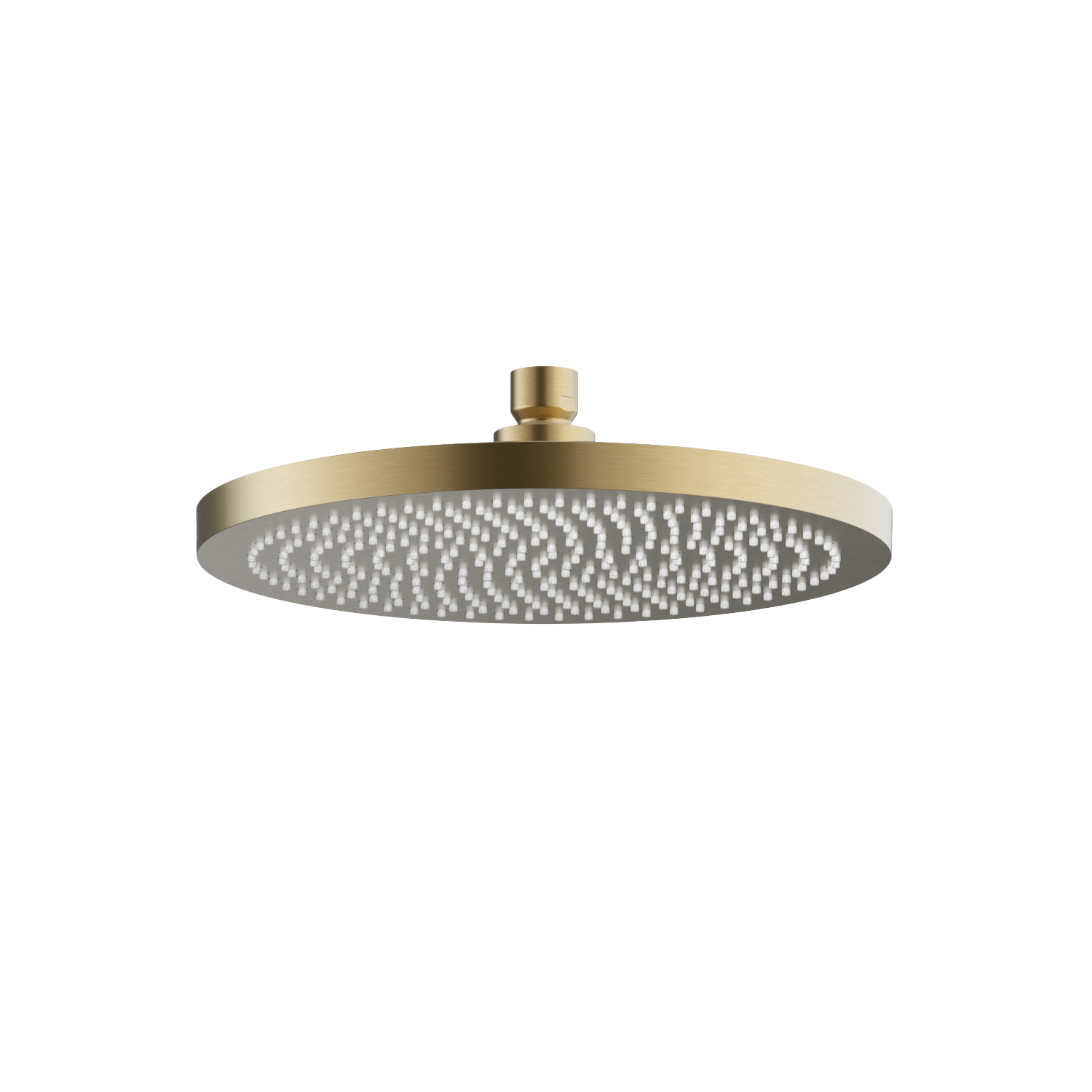 Hotbath Ace hoofdd. velvet rond 23 cm AC104BBP Geborsteld messing PVD
