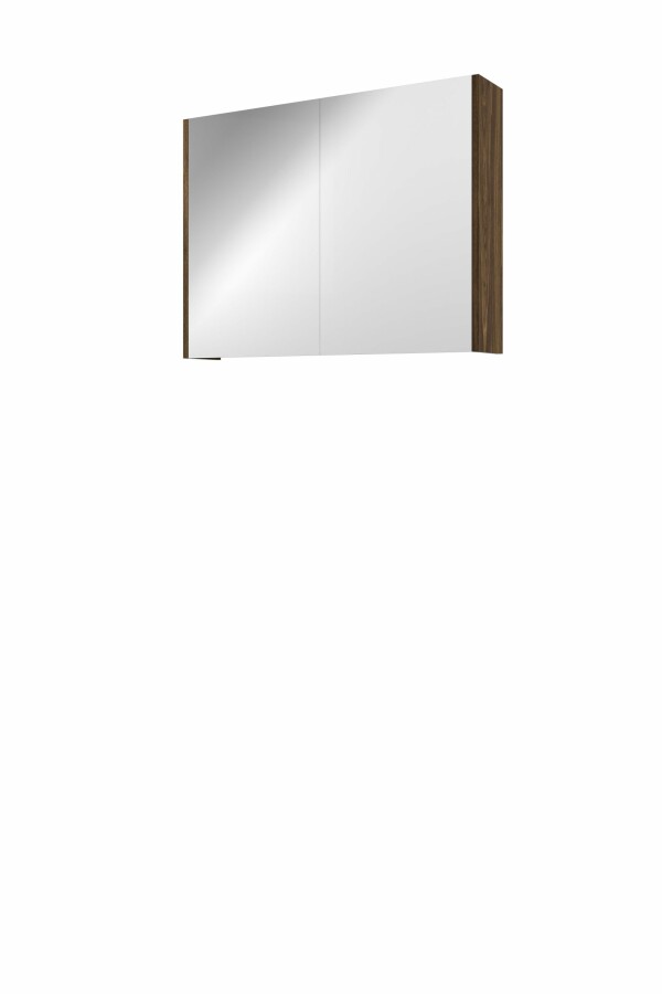 Proline spiegelkast Xcellent met dubbel gespiegelde deuren 2 deuren 1808853 Cabana oak H600xB800xD140