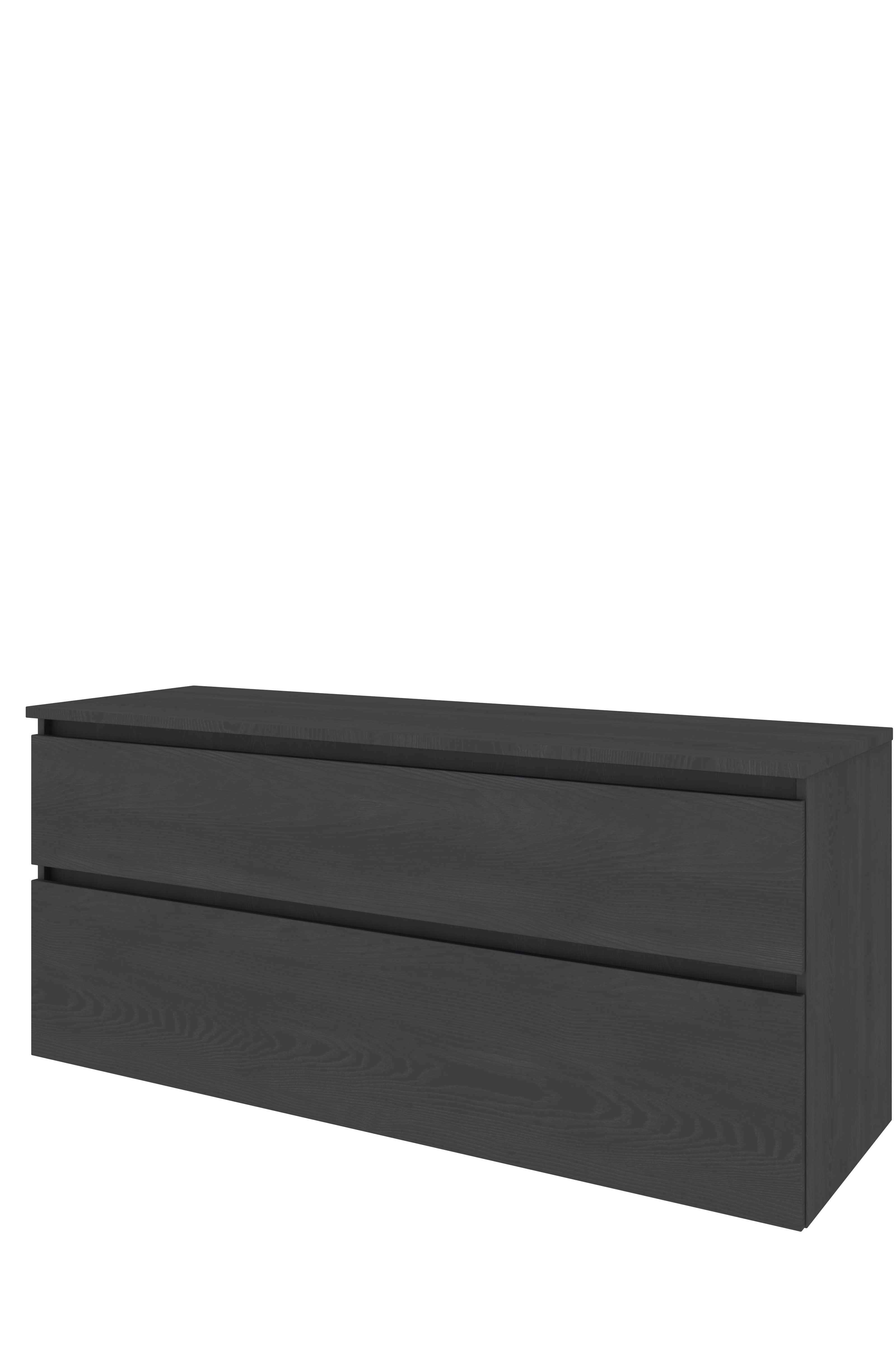 Proline Set Top afdekplaat hardsteen en onderkast a-sym. 1817997 Black oak/Blue stone 1400x460x620