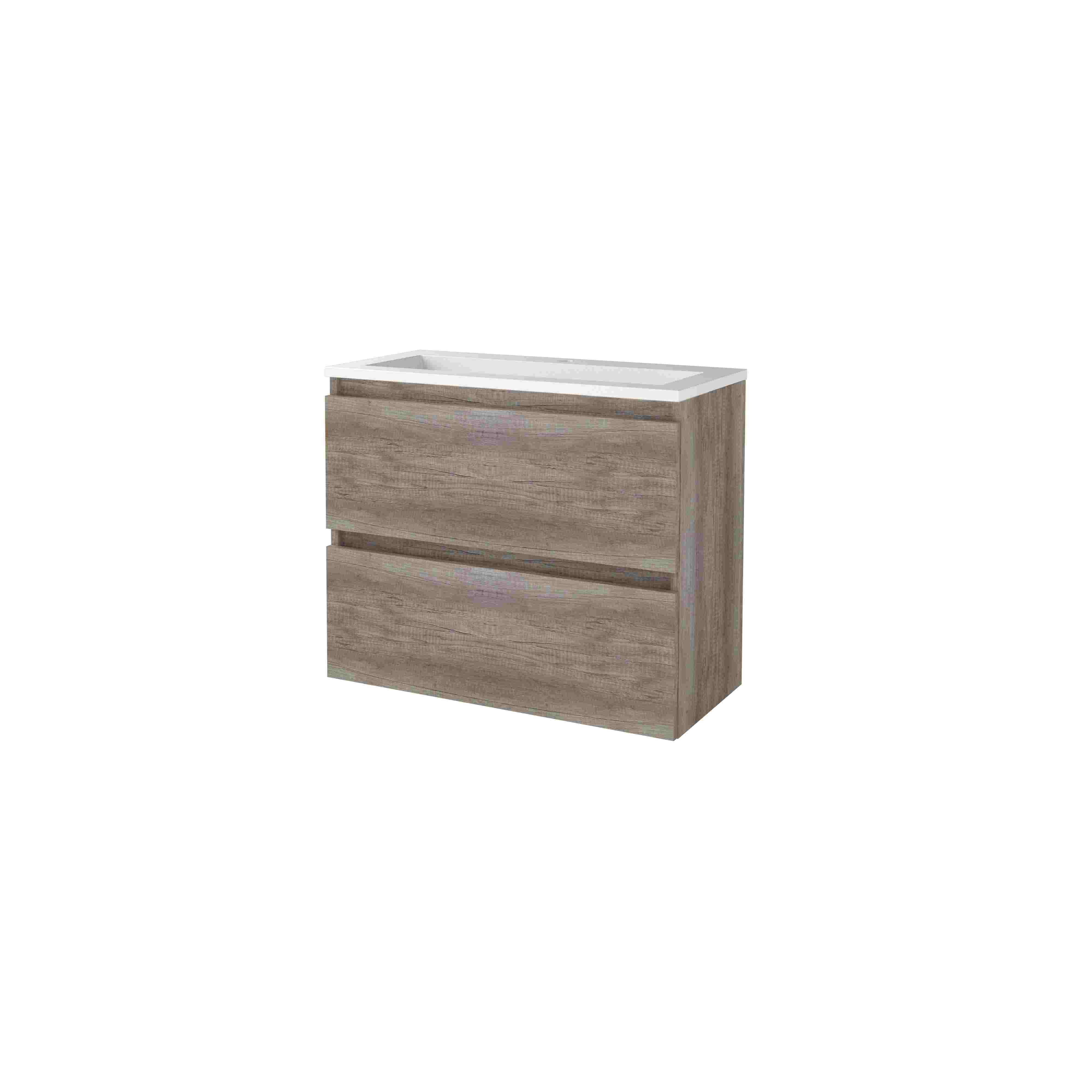 Basic Start 39 set 80x39cm greepl. 2 la Acryl wast. 1 krgt. S39GL80A1SO Scotch Oak