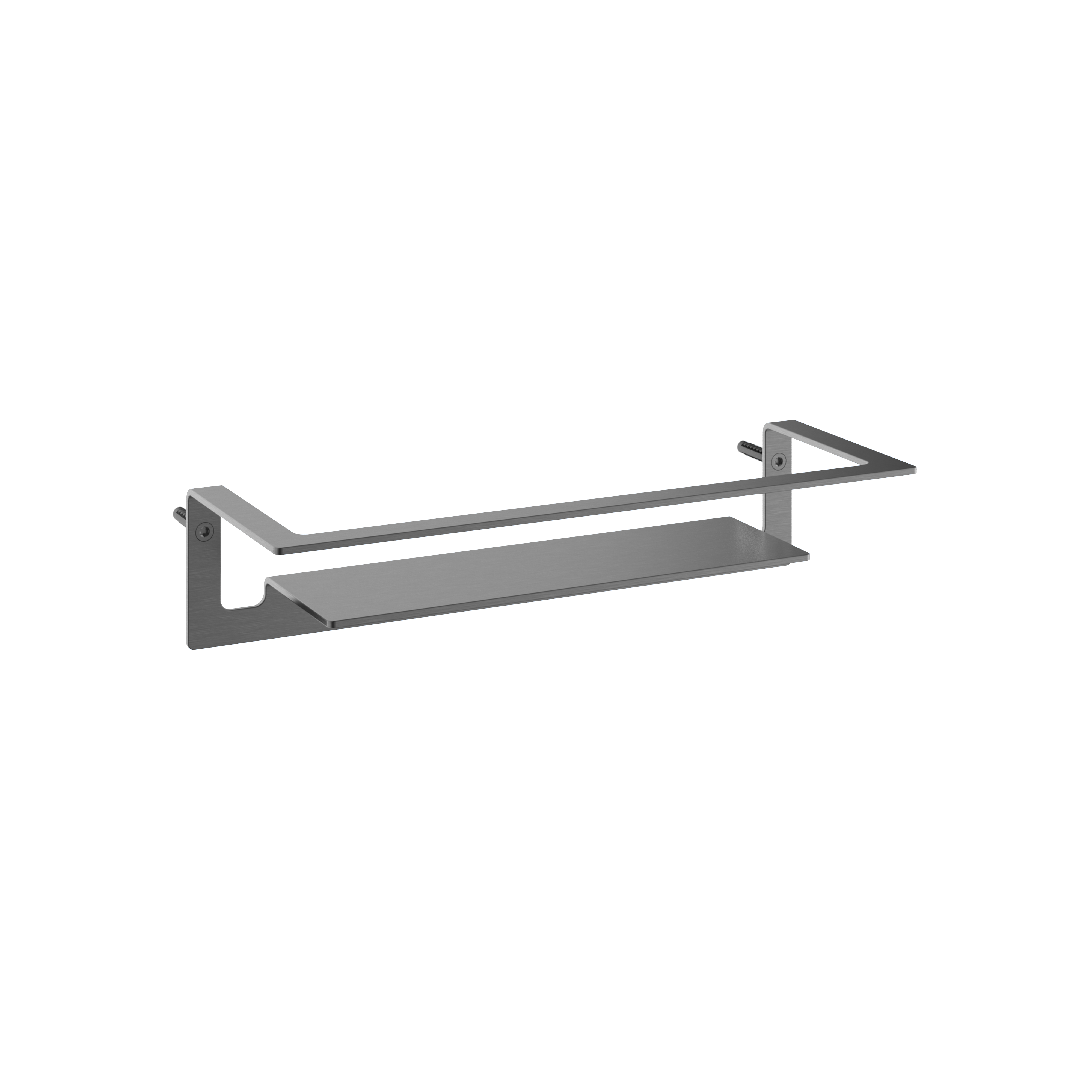 Hotbath Archie design douchekorf recht ARA20BGP Geborsteld Gunmetal PVD