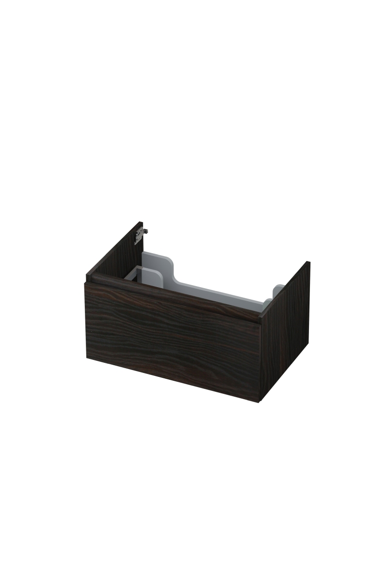 INK onderkast 1 lade gr.loos m. houten keerlijst 1257515 Intens eiken H350xB700xD450