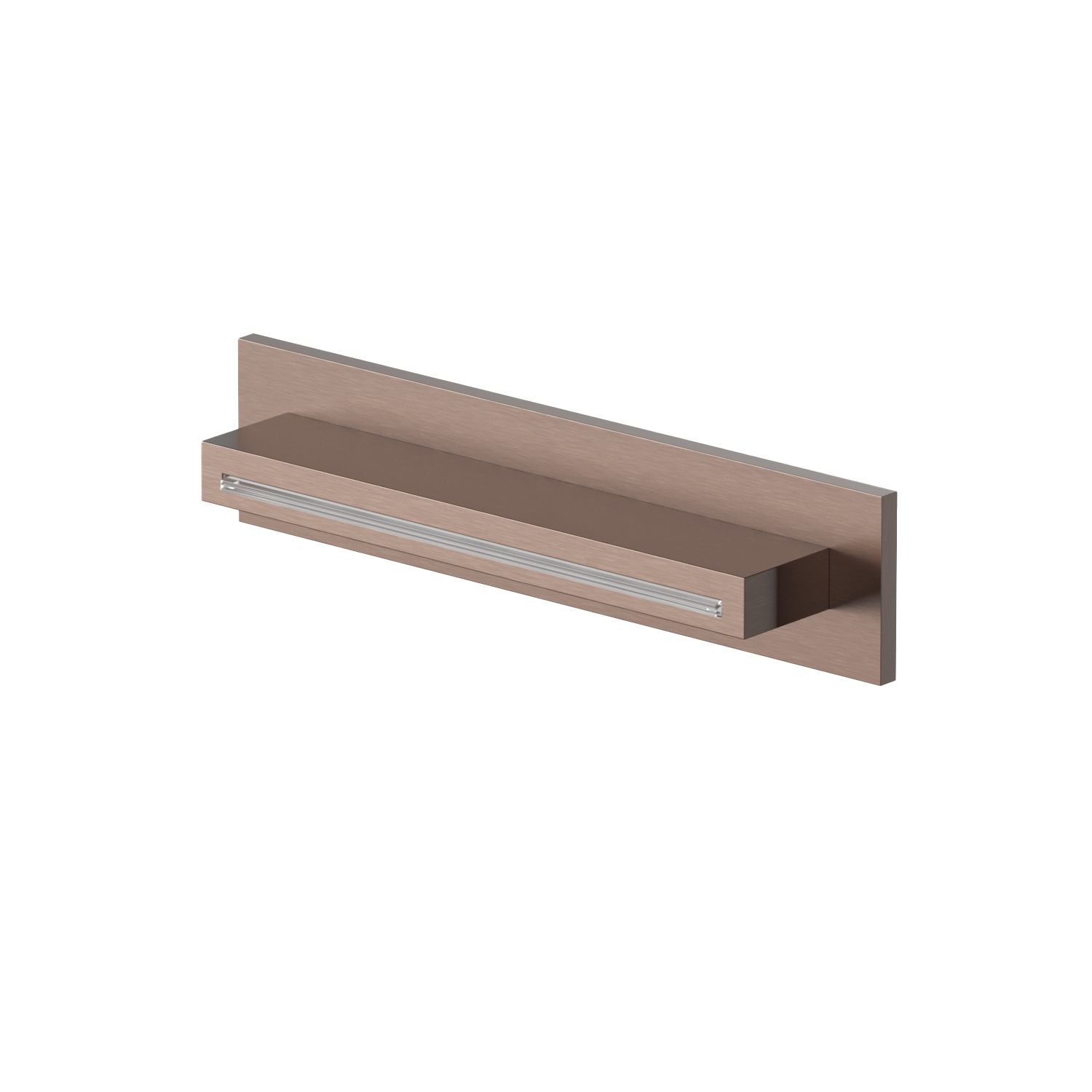 Hotbath Mate Cascade opbouw wand M161BCP Geborsteld Koper PVD