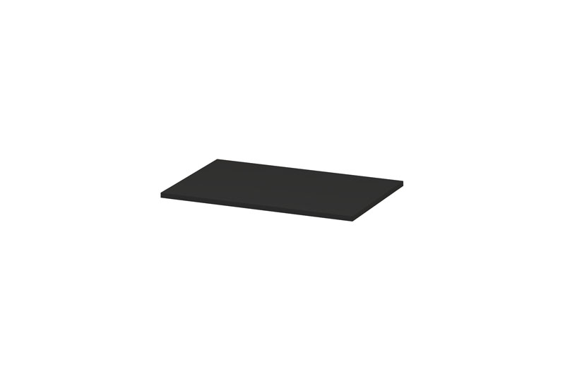INK Topdeck 45 Afdekplaat t.b.v. onderk. gelakt 1240246 Mat zwart H20xB700xD450