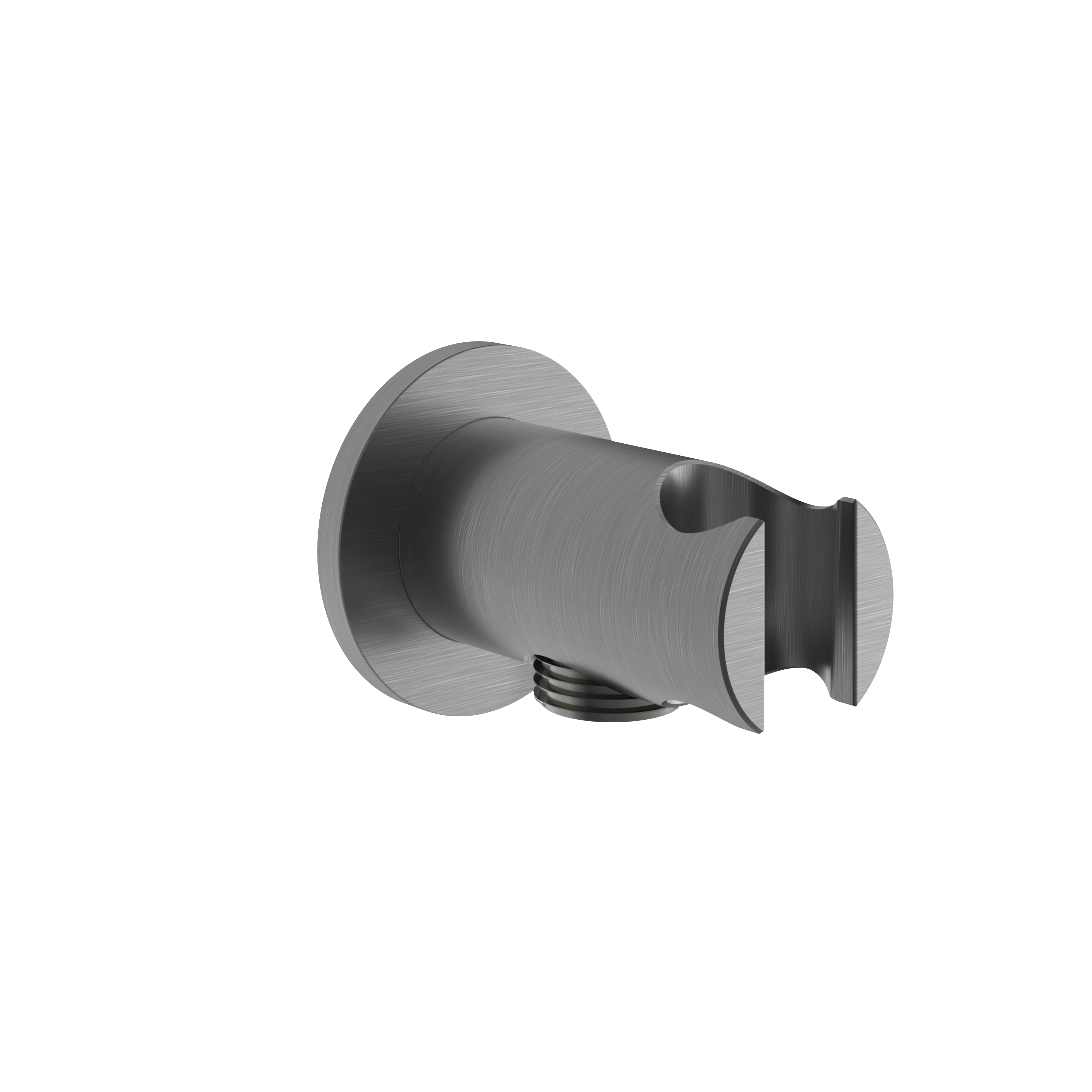 Hotbath Archie wandsteun met uitlaat AR515BGP Geborsteld Gunmetal PVD