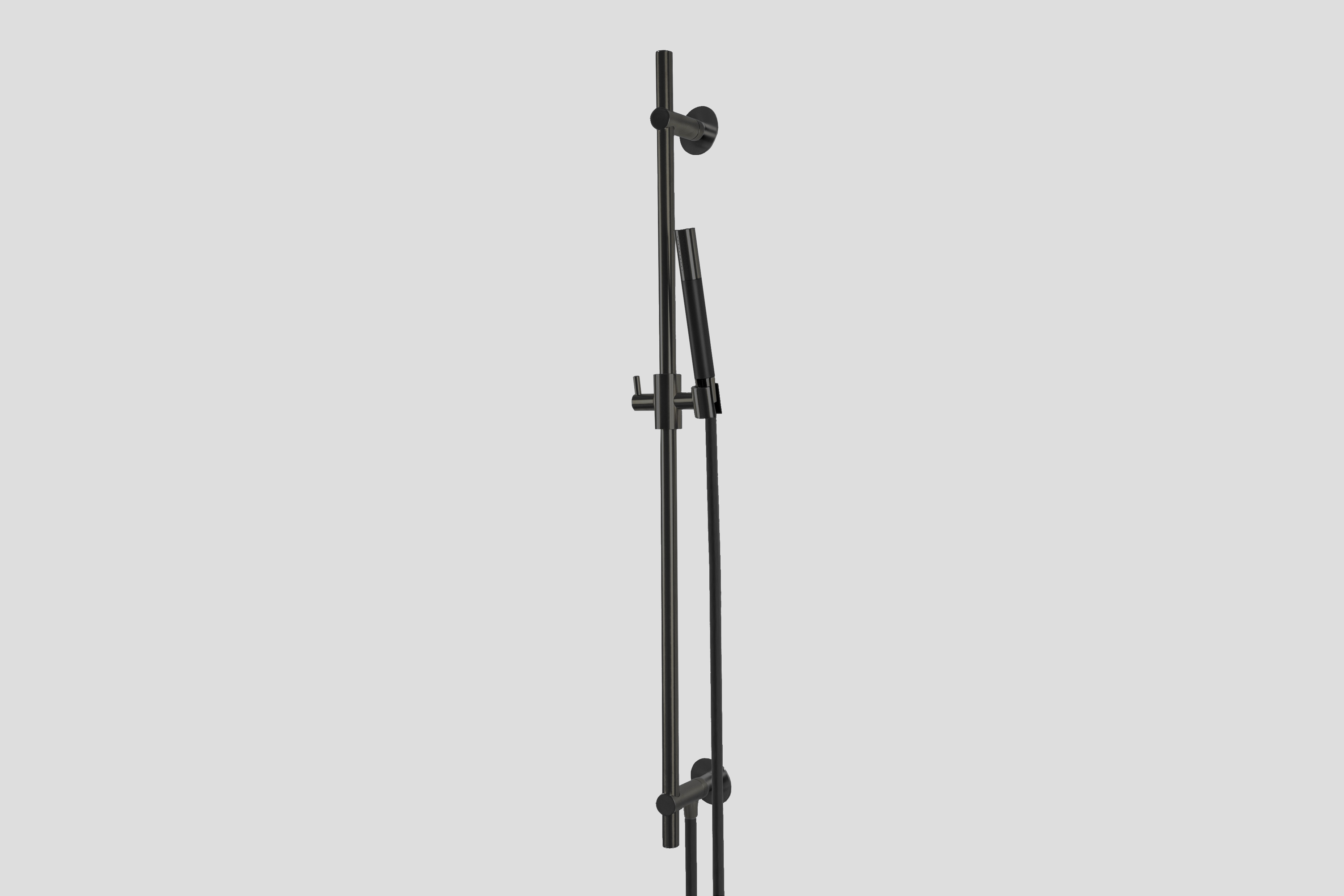 Lagoo Garda Glijstang messing m. ge┤ntegreerde wateruitlaat en handdouche staaf G5220MB Matt Black